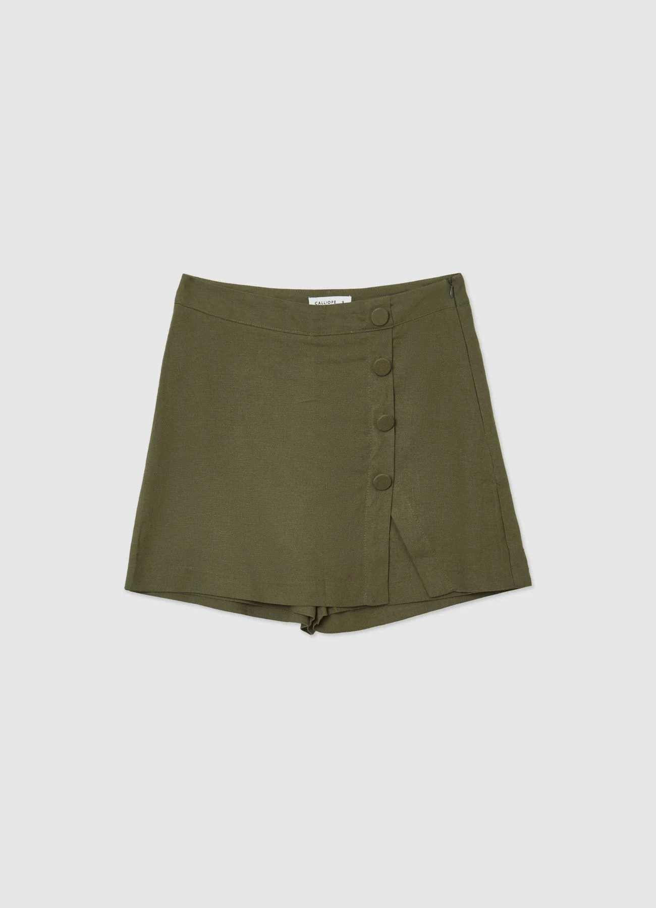 Gonna pantalone tinta unita - Image 4