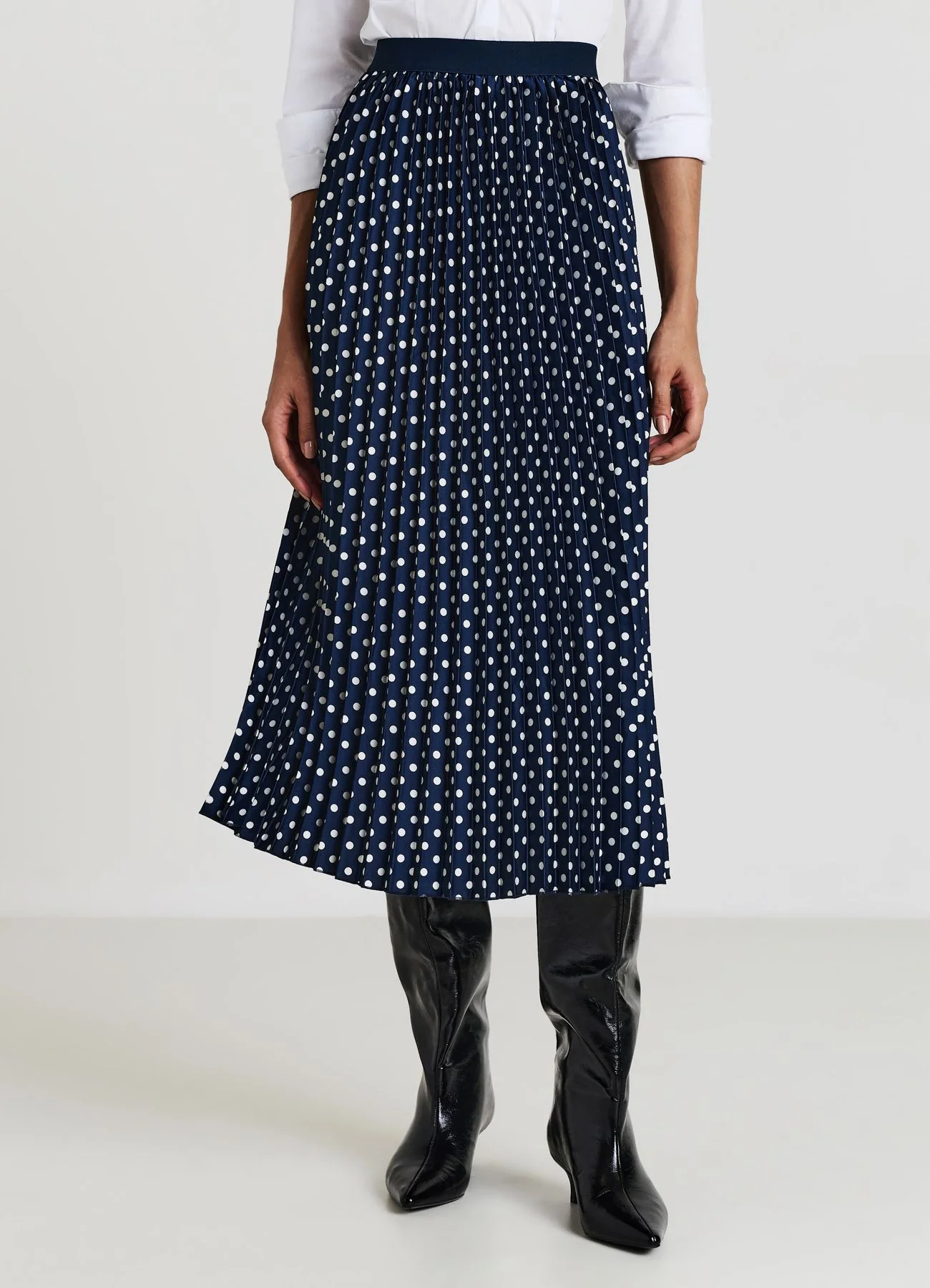 Gonna plissé a pois - Image 3