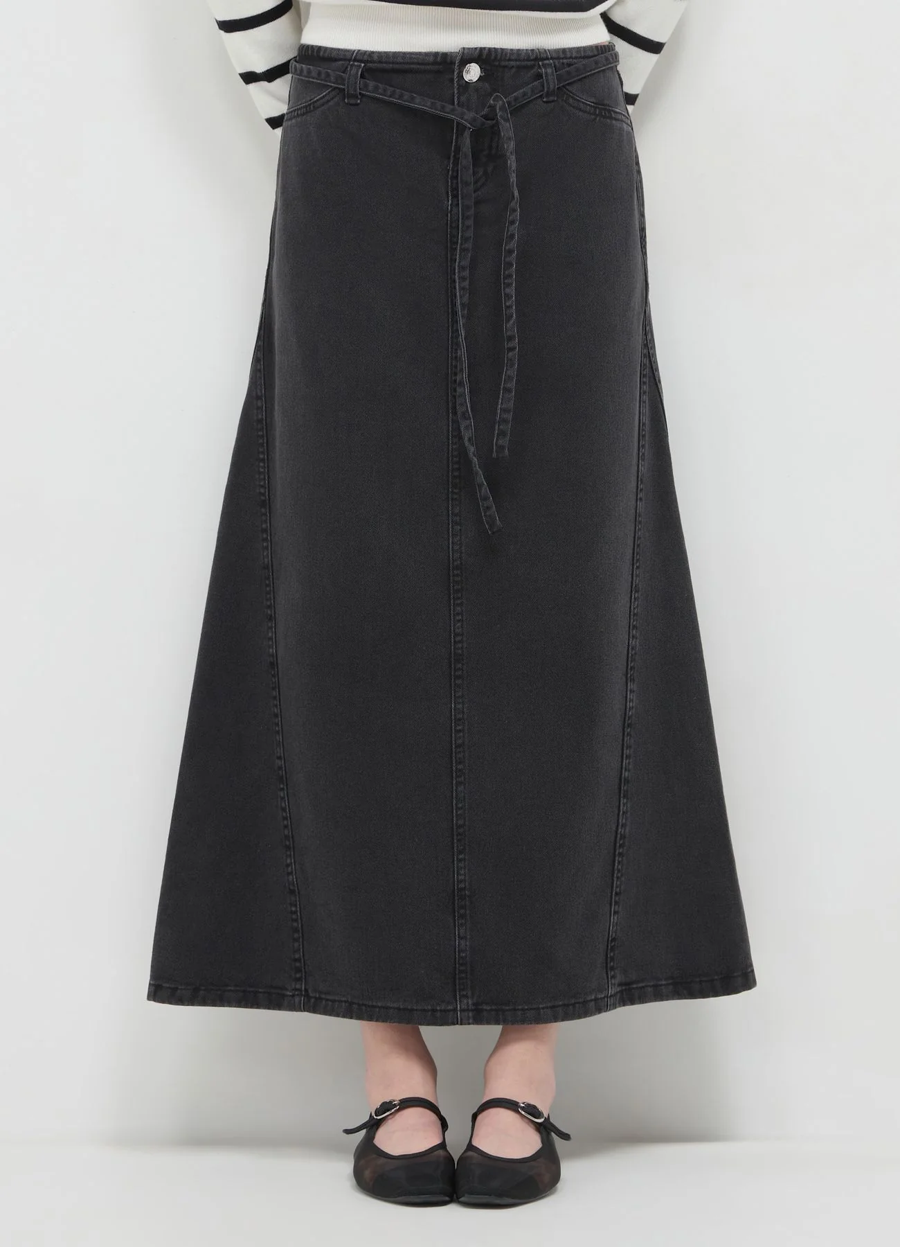 Gonna svasata in denim - Image 2