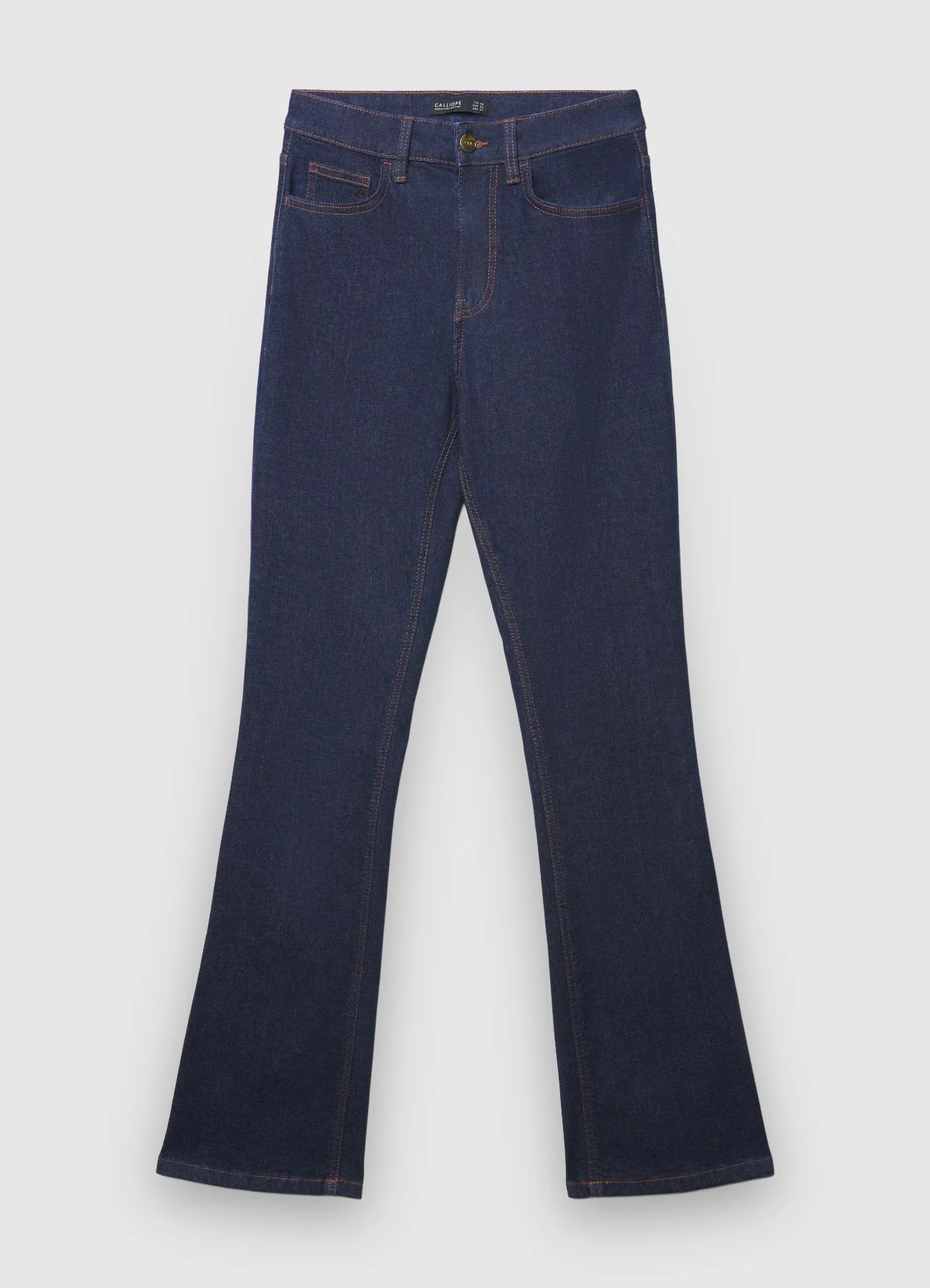 Jeans bootcut a vita alta - Image 5
