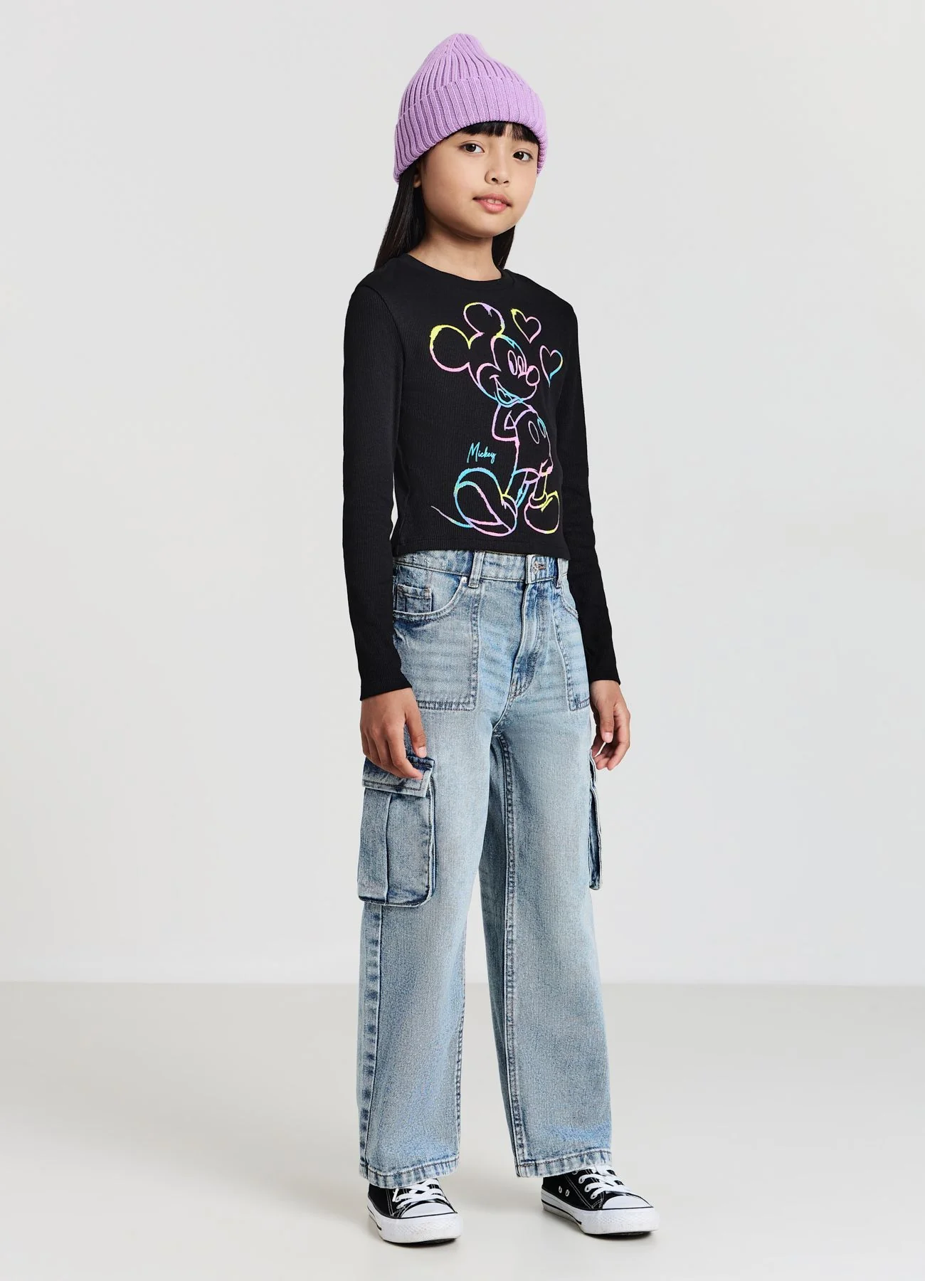 Jeans cargo wide leg - Image 2