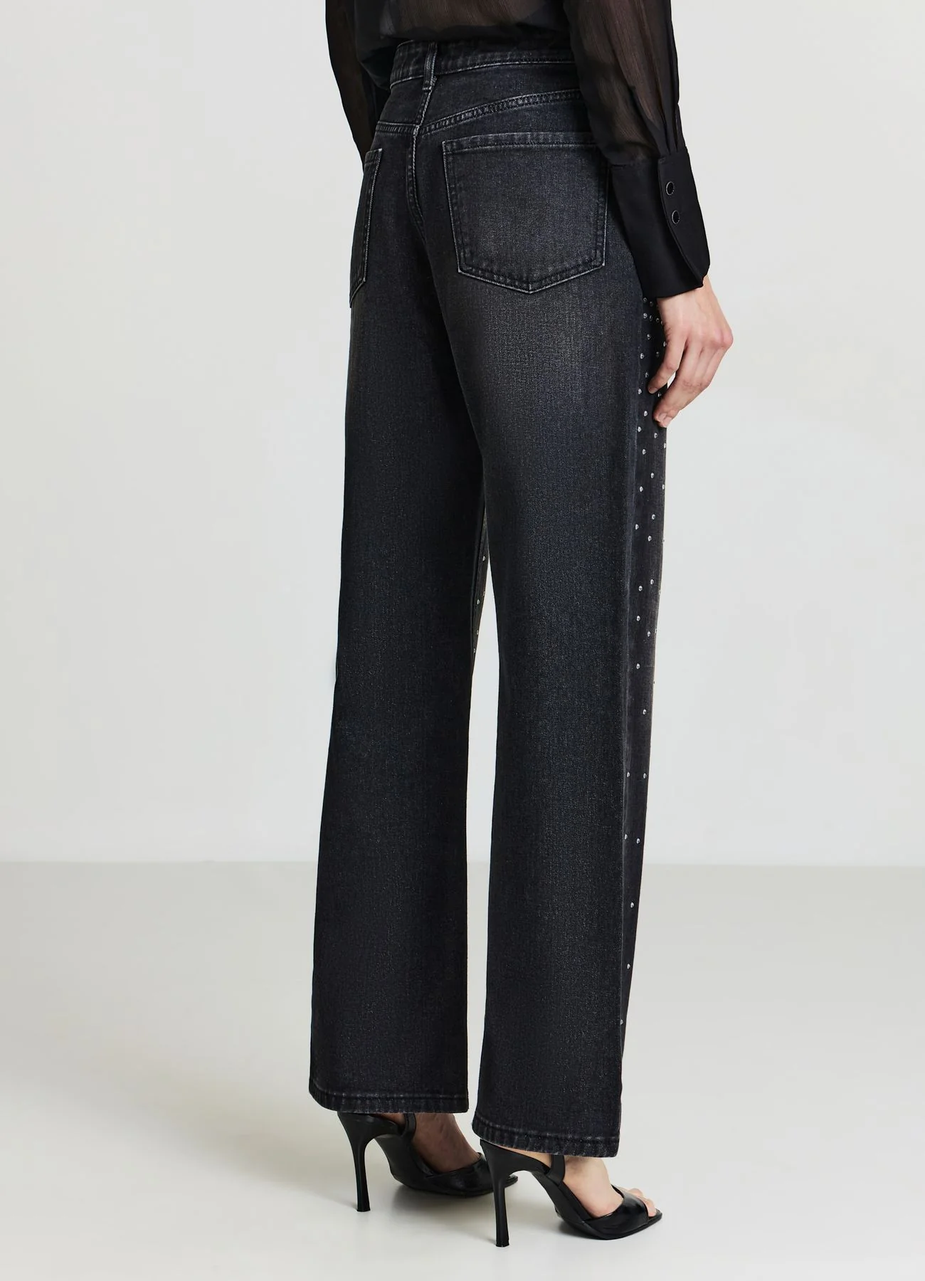 Jeans con strass