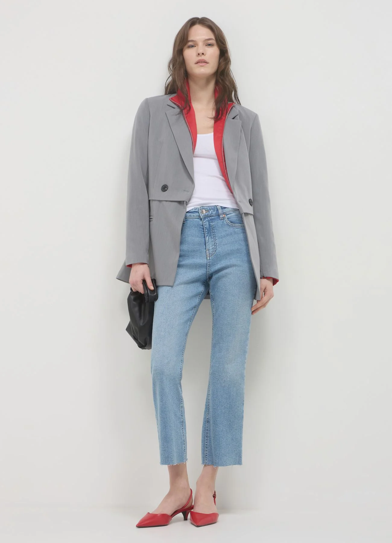 Jeans cropped flare - Image 2