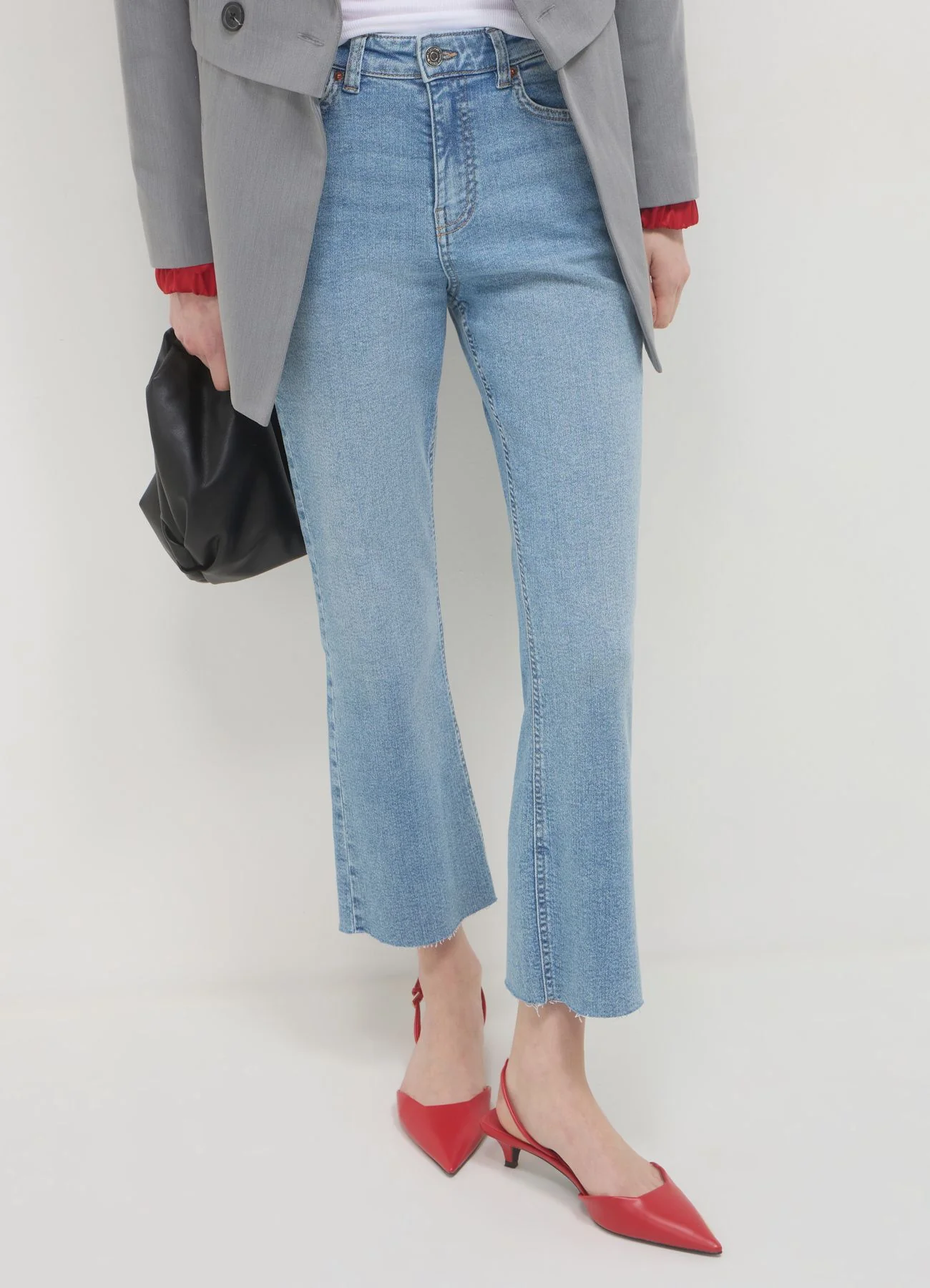 Jeans cropped flare - Image 3