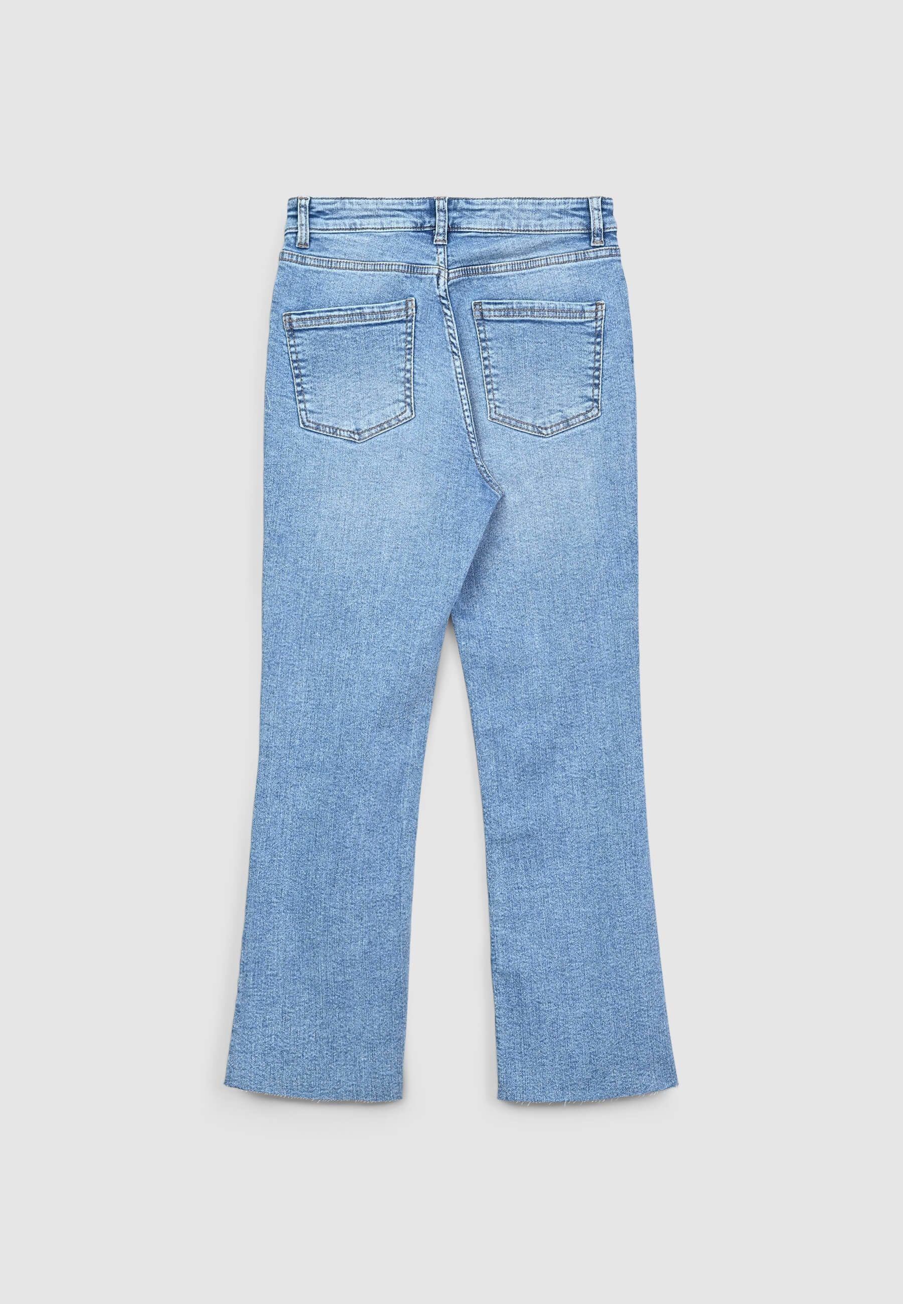 Jeans cropped flare - Image 4