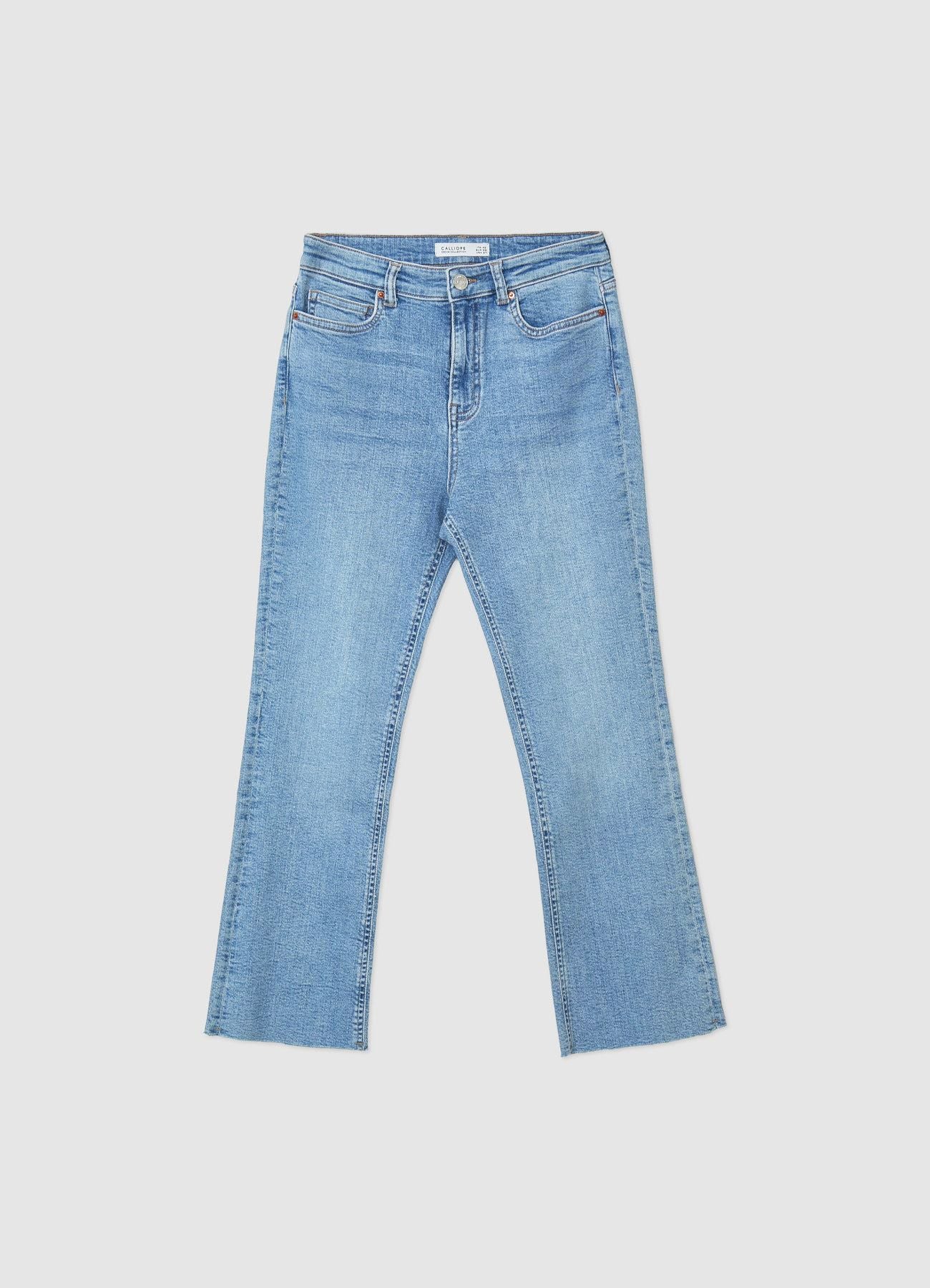 Jeans cropped flare - Image 4