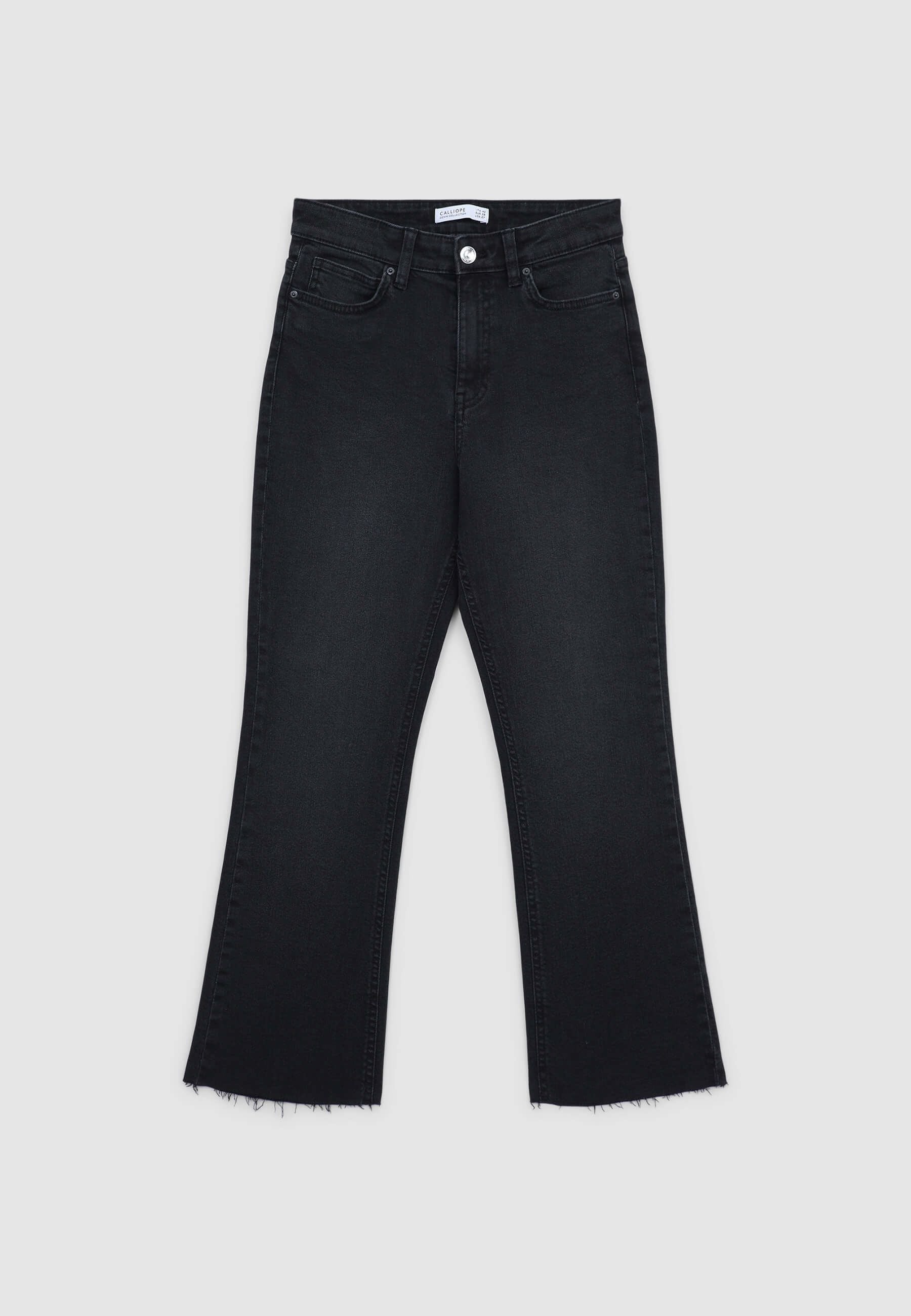 Jeans cropped flare - Image 4