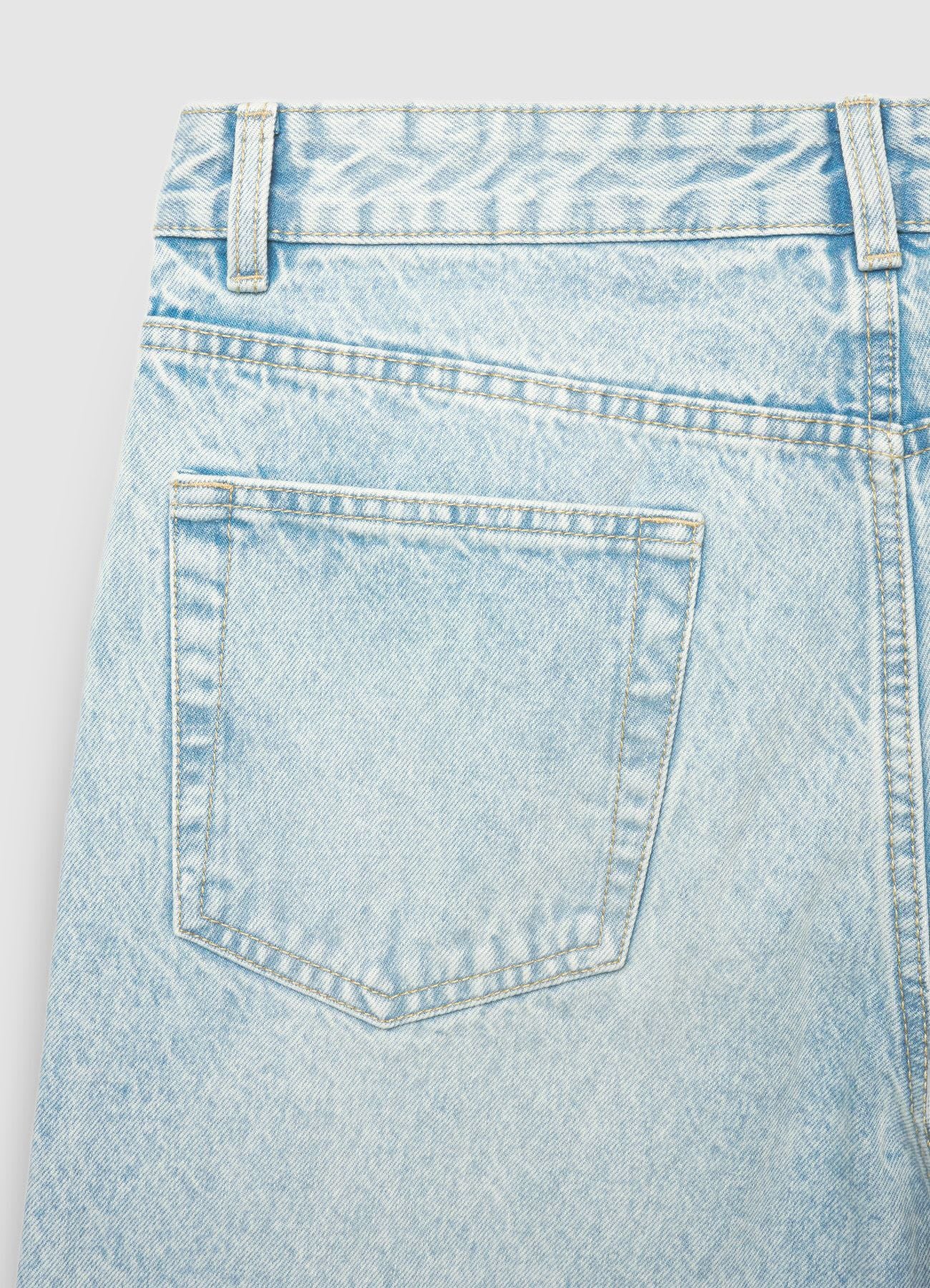 Jeans cropped slavati - Image 4