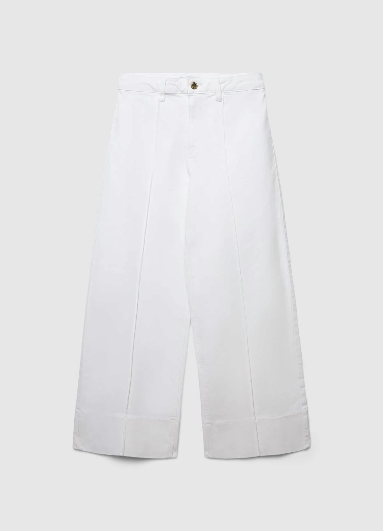 Jeans culotte con piega stirata - Image 5