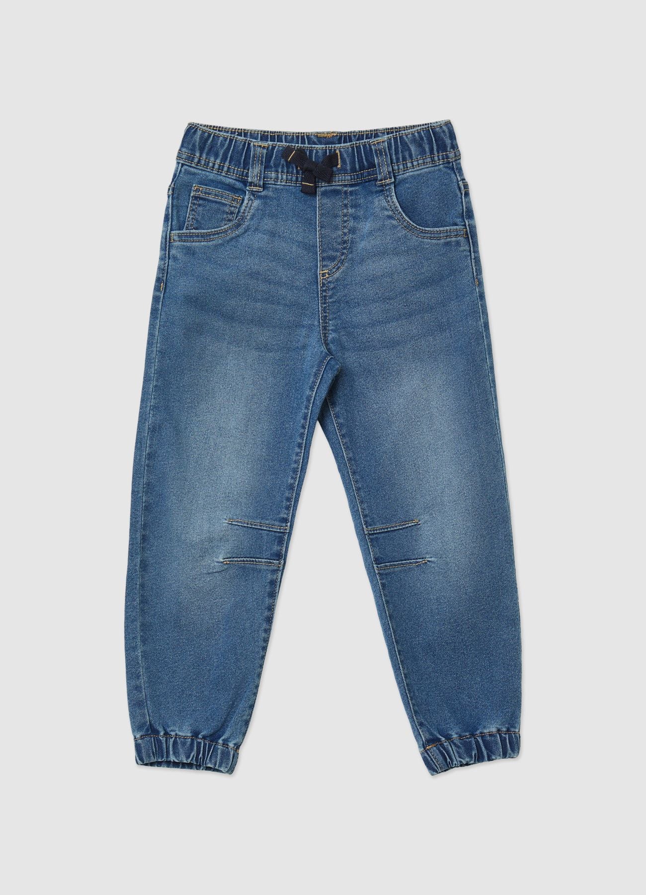 Jeans jogger con elastico - Image 3