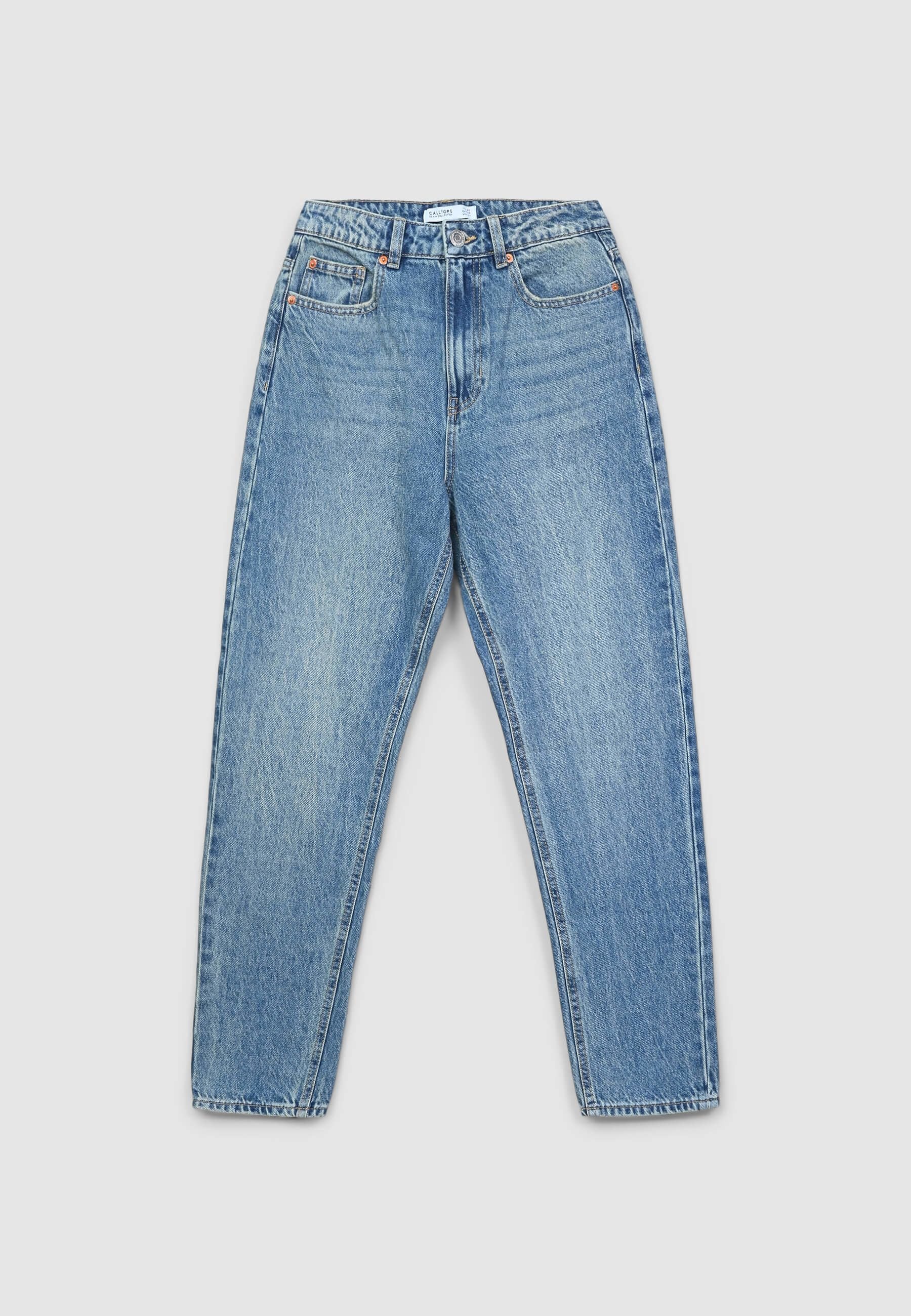 Jeans mom effetto sabbiato - Image 6