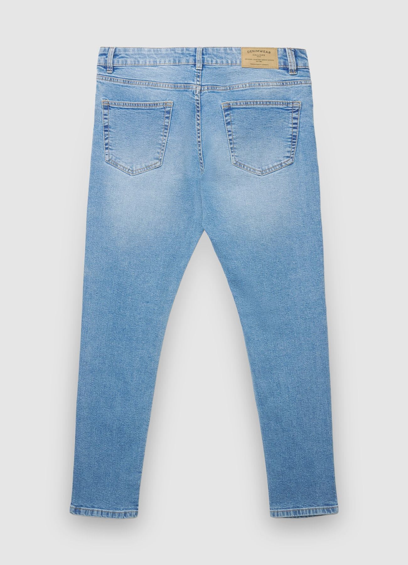Jeans skinny a tinta unita - Image 5