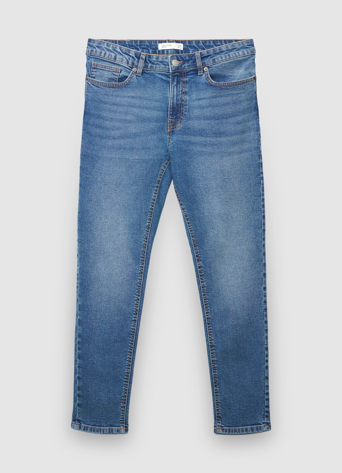 Jeans skinny a tinta unita - Image 5