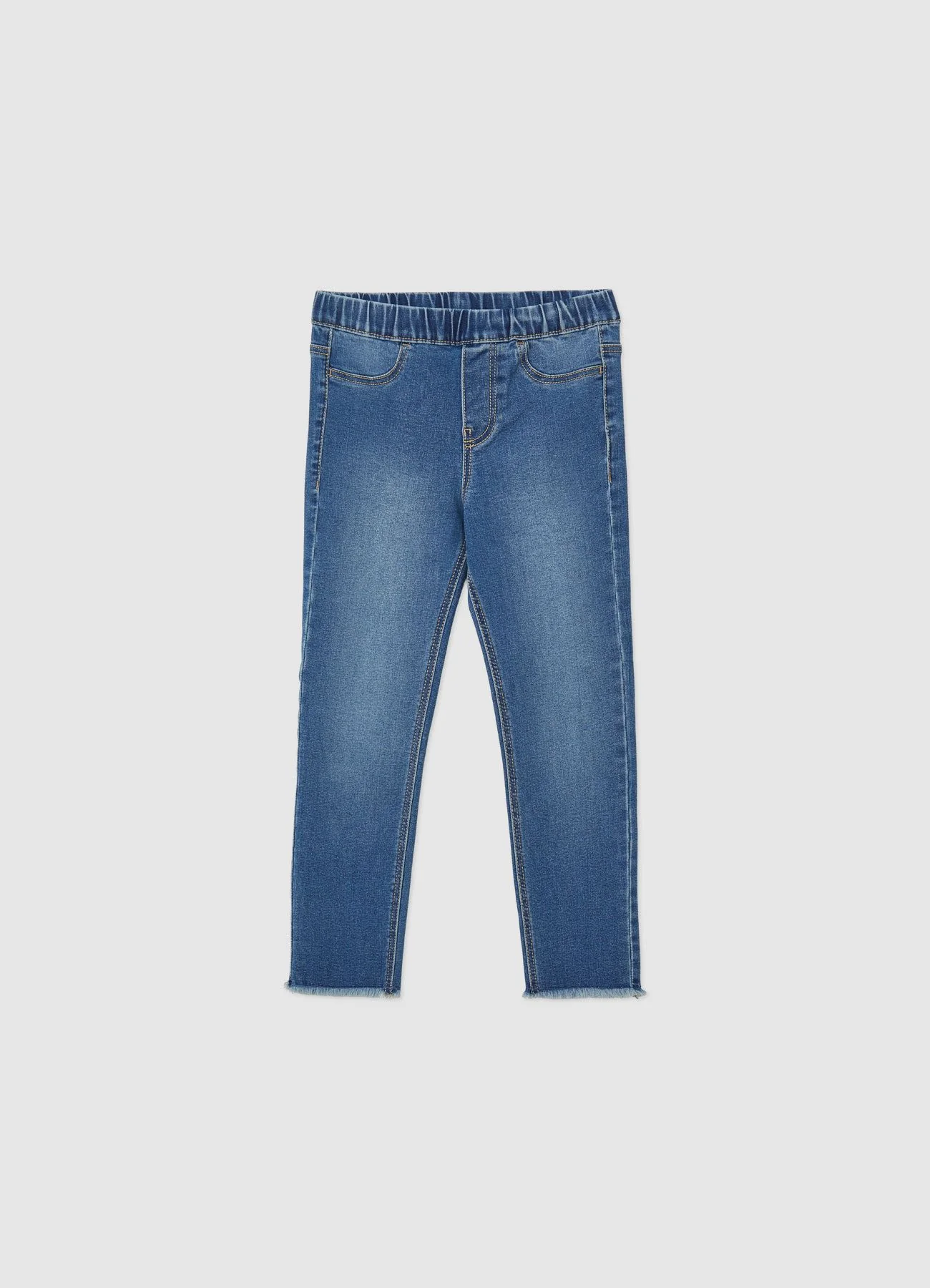 Jeans skinny con vita elasticizzata - Image 2