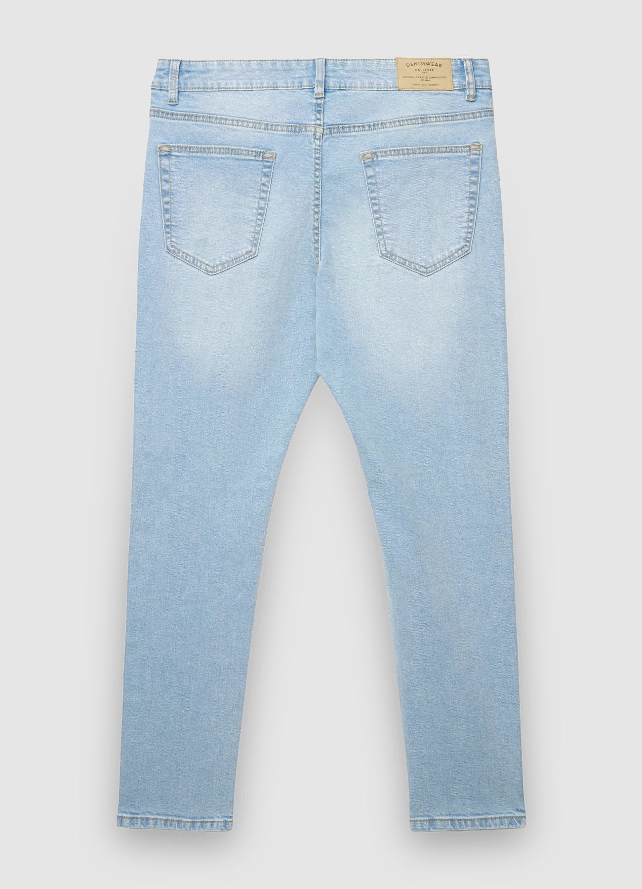 Jeans skinny effetto slavato - Image 4