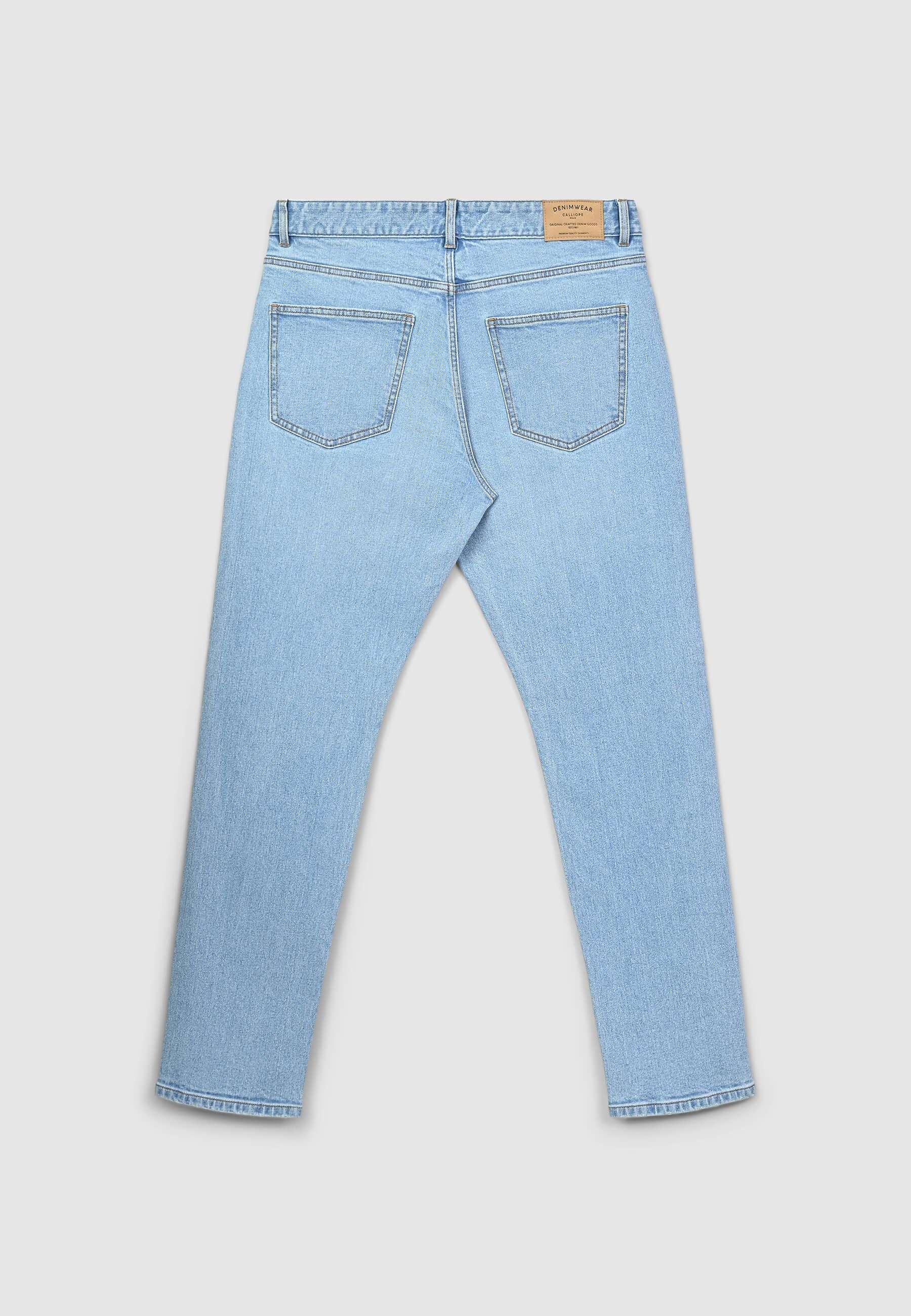Jeans slim effetto slavato - Image 5