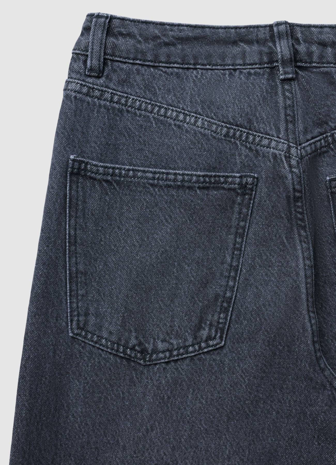 Jeans straight con risvolto - Image 6