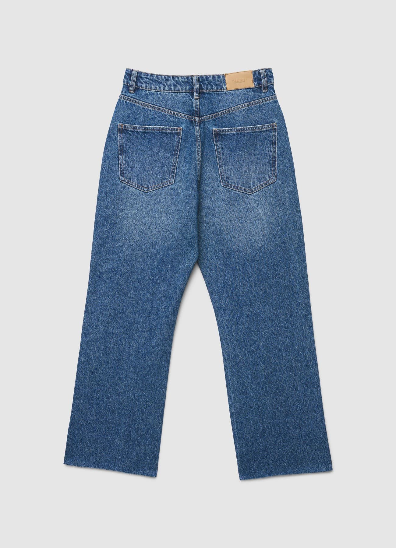 Jeans straight cropped fit - Image 5