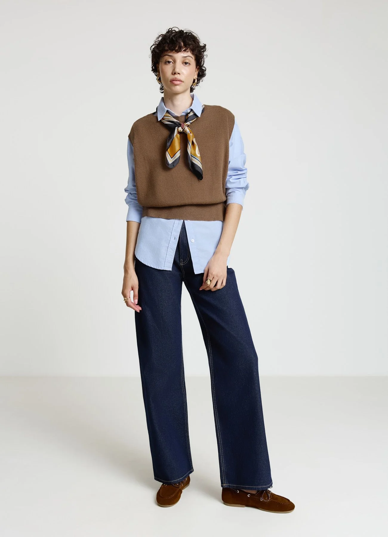Jeans vita alta wide leg - Image 2