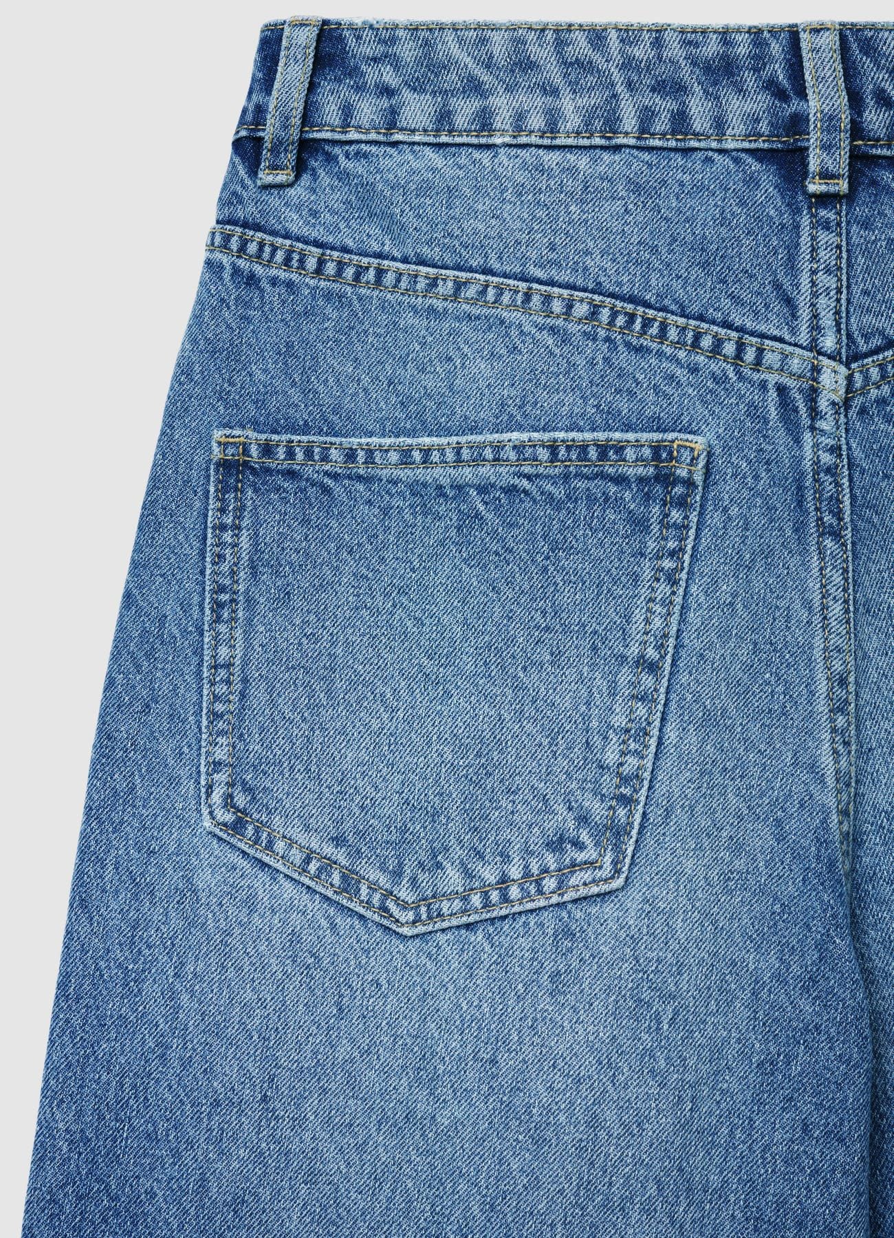 Jeans wide leg a vita alta - Image 6