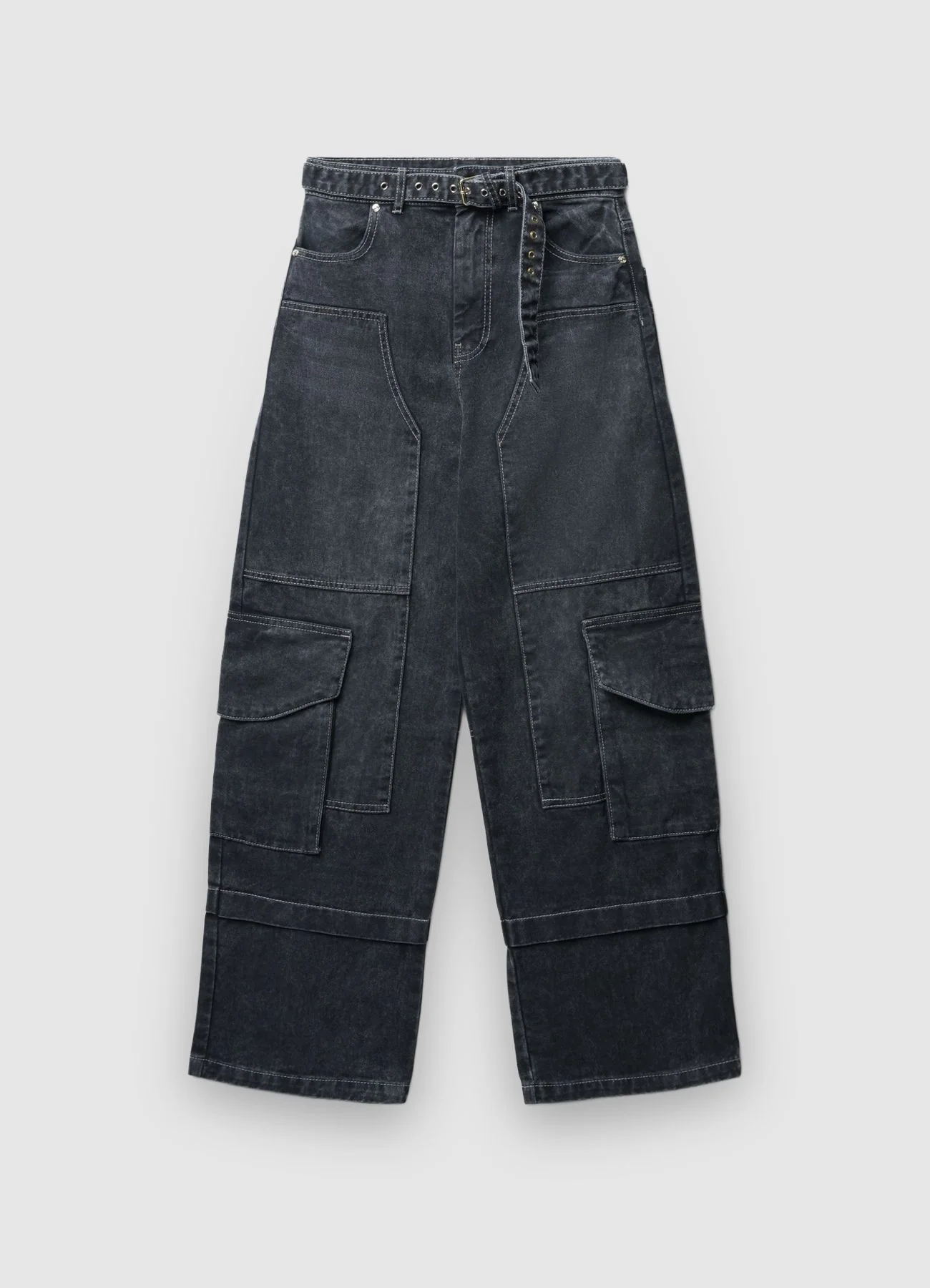 Jeans wide leg cargo - Image 5