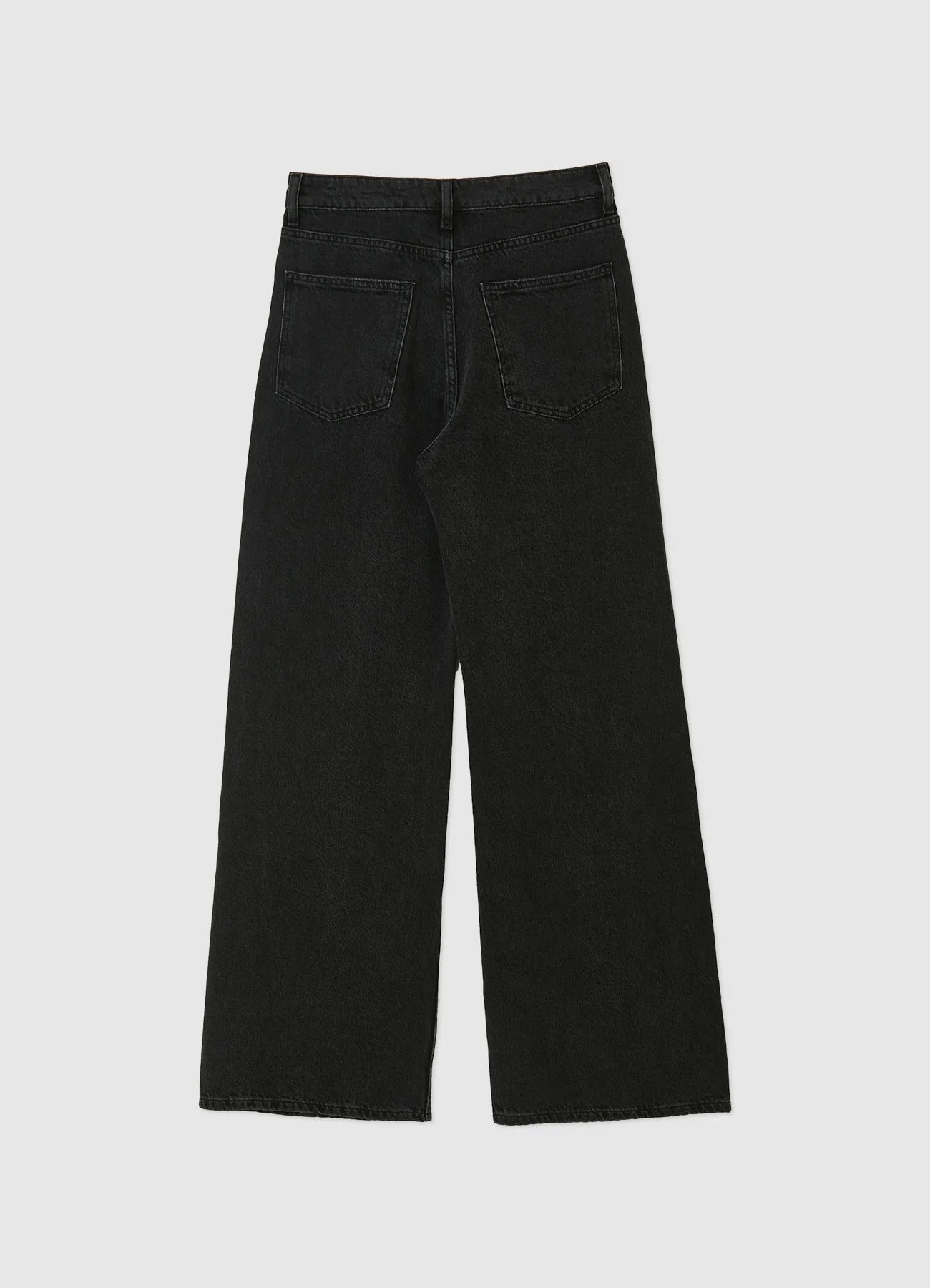 Jeans wide leg con catena strass - Image 4