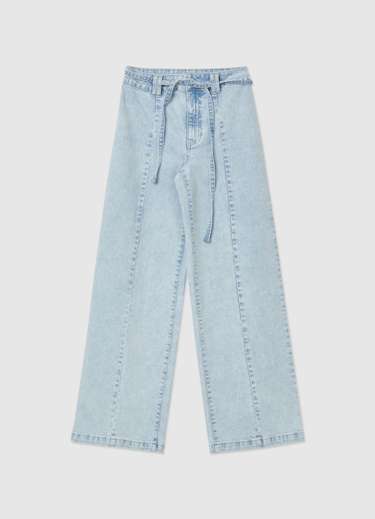 Jeans wide leg con cintura - Image 5