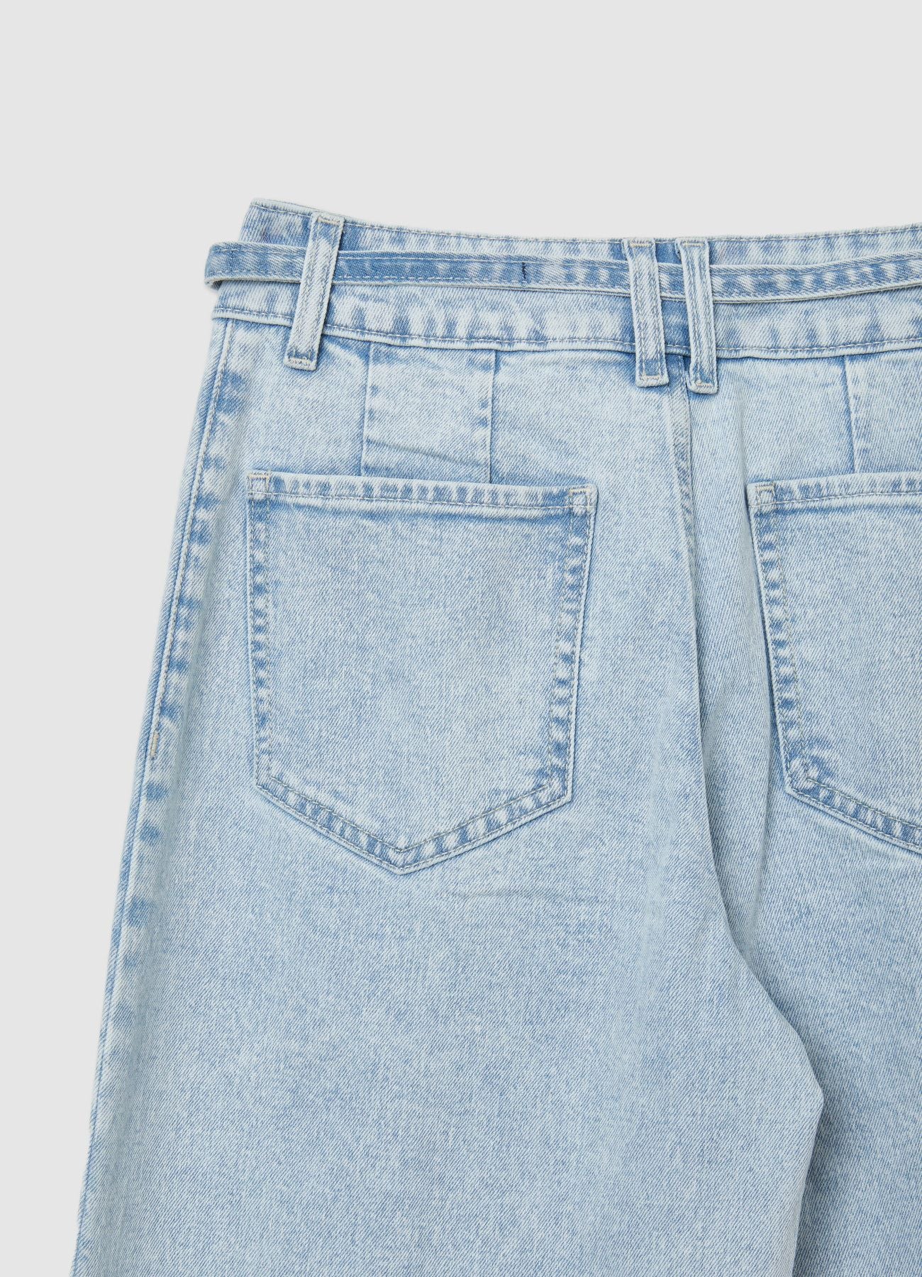 Jeans wide leg con cintura - Image 6
