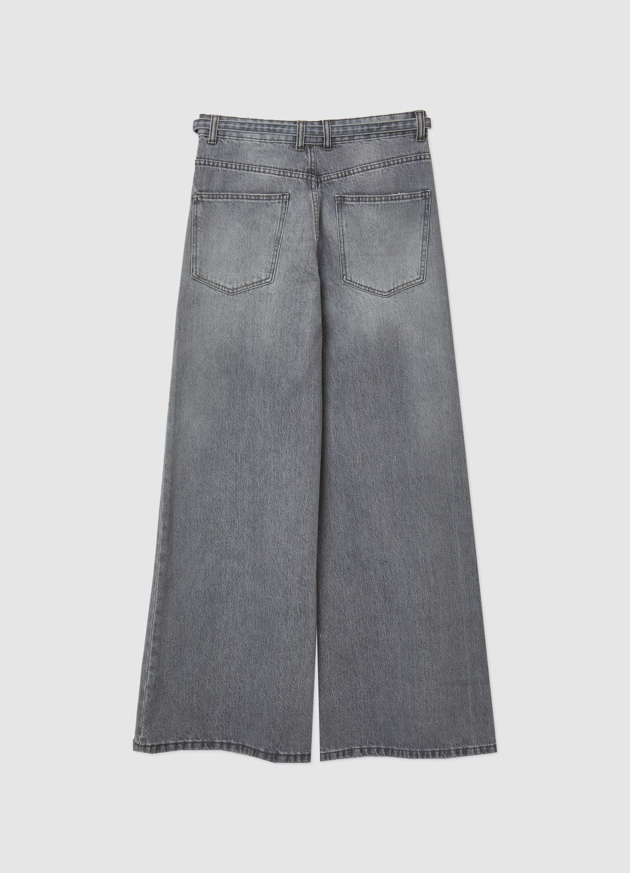 Jeans wide leg con cintura - Image 5