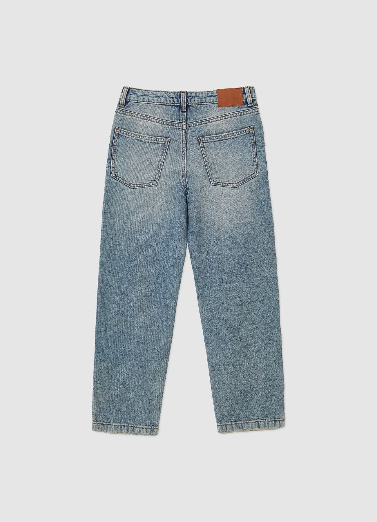 Jeans wide leg con strappi - Image 5
