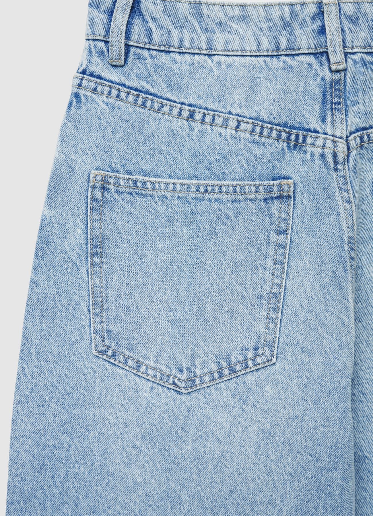 Jeans wide leg con strass - Image 4