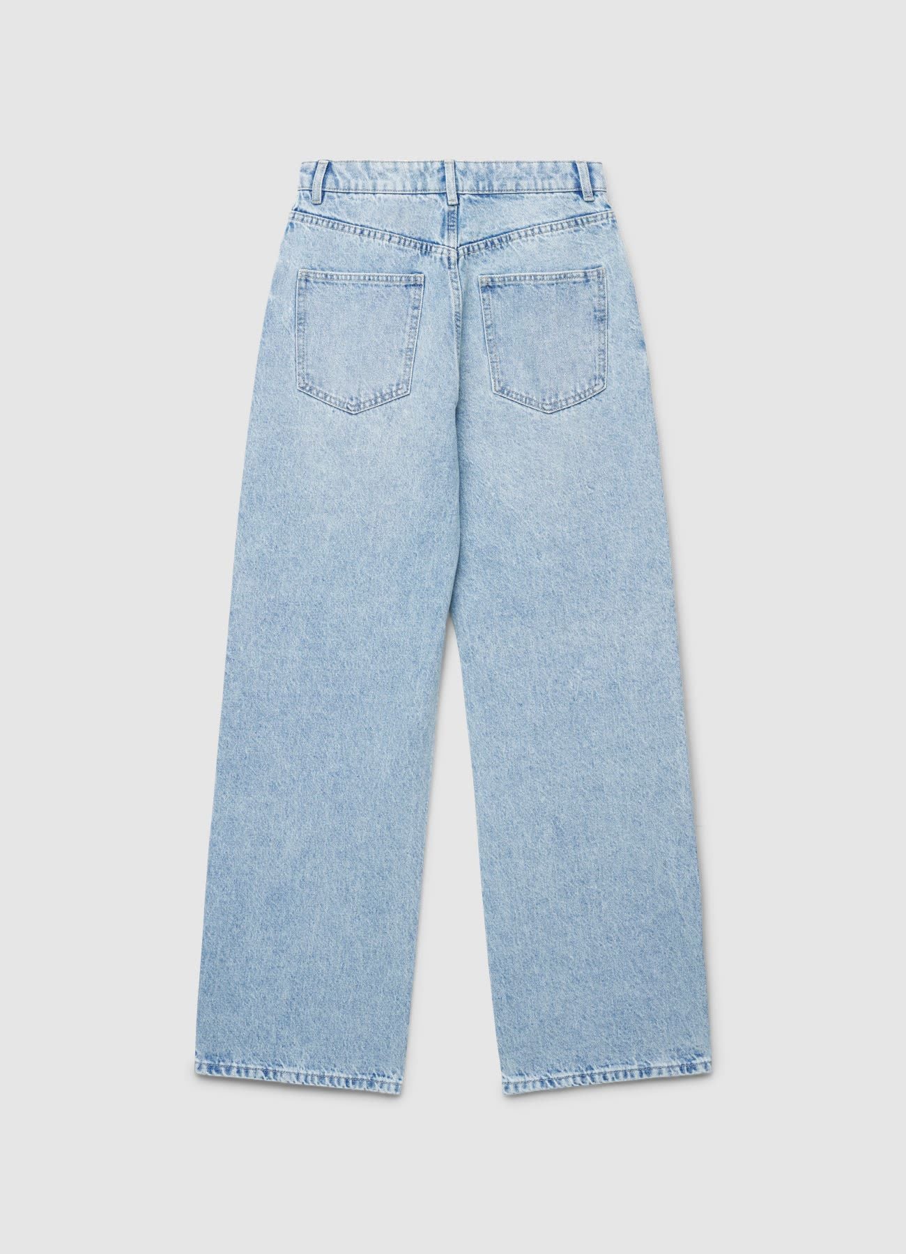 Jeans wide leg con strass - Image 5