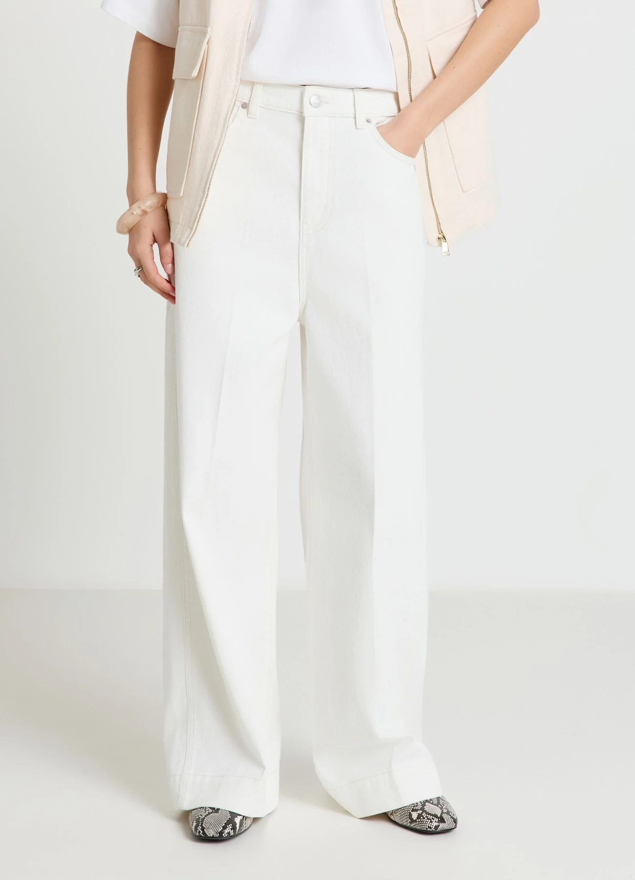 Jeans wide leg loose fit - Image 3