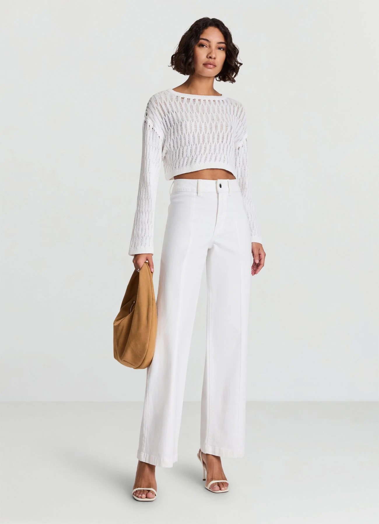 Jeans wide leg vita alta - Image 2