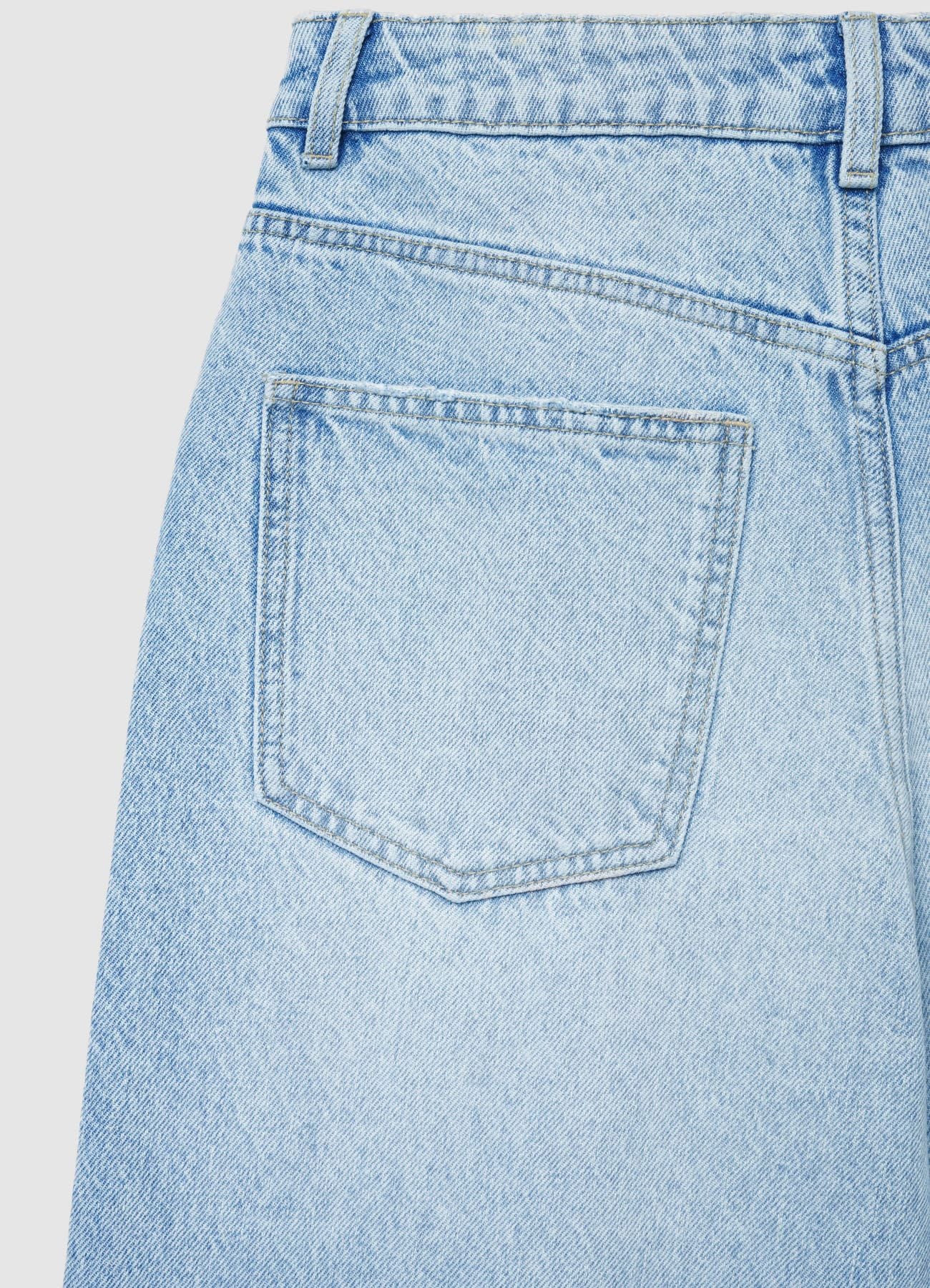 Jeans wide leg vita alta - Image 4