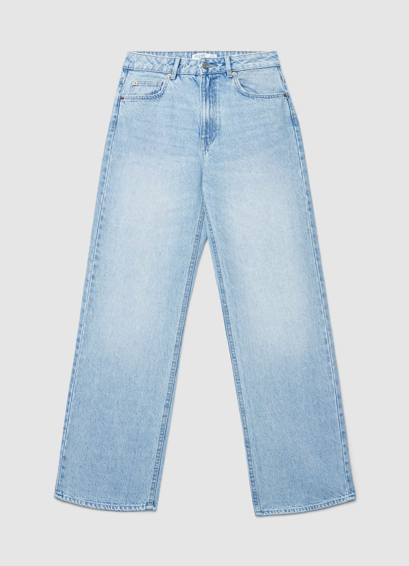 Jeans wide leg vita alta - Image 5