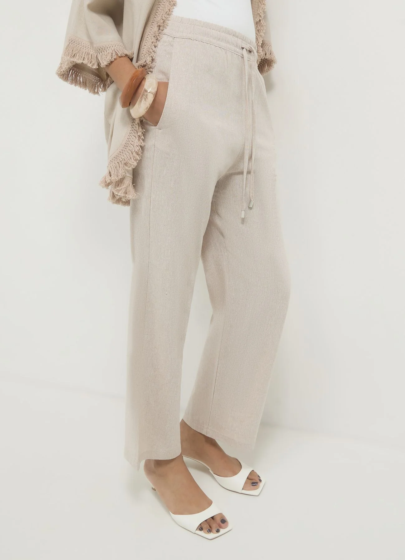 Jogger misto lino - Image 2