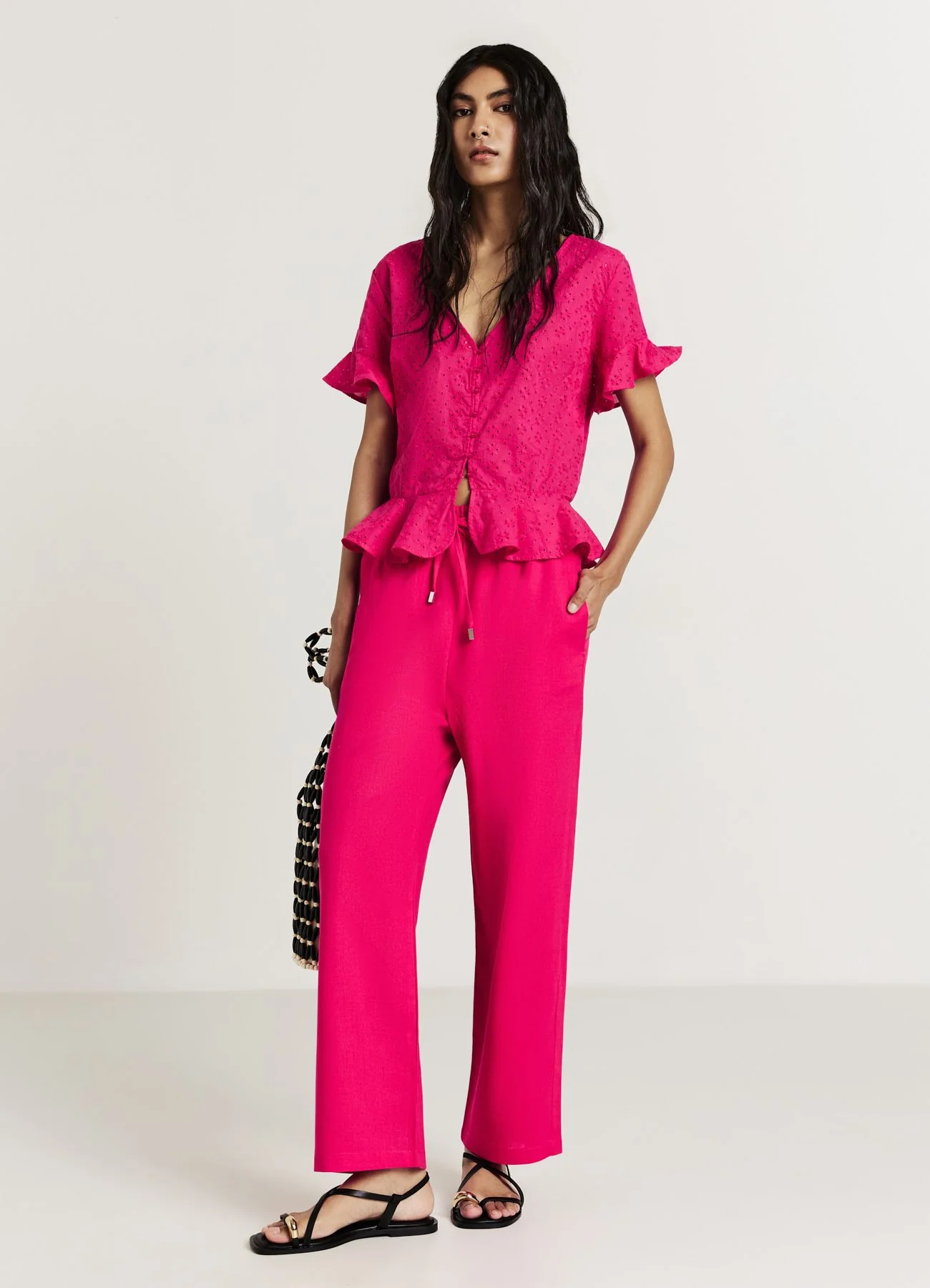 Jogger misto lino - Image 3
