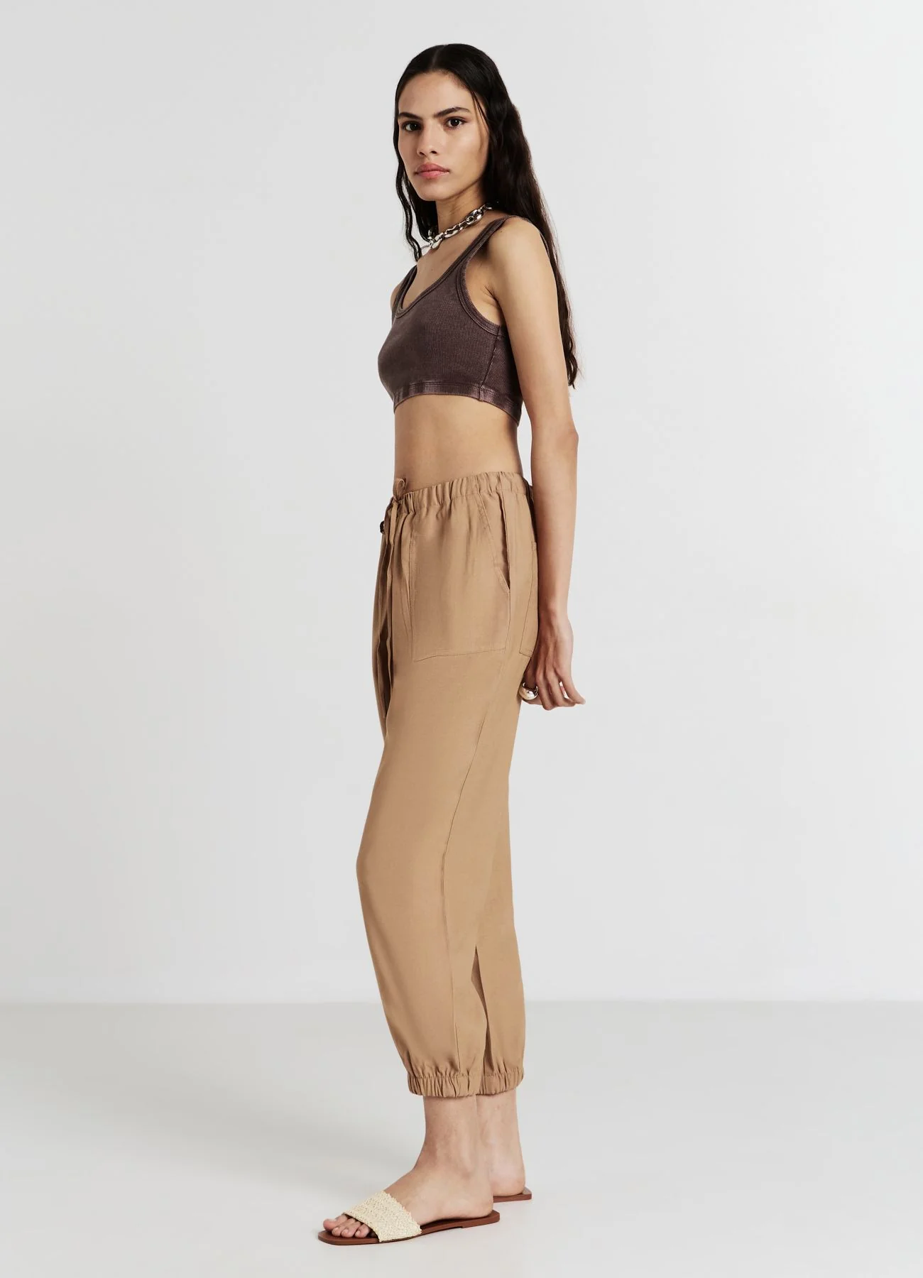 Jogger tinta unita - Image 2