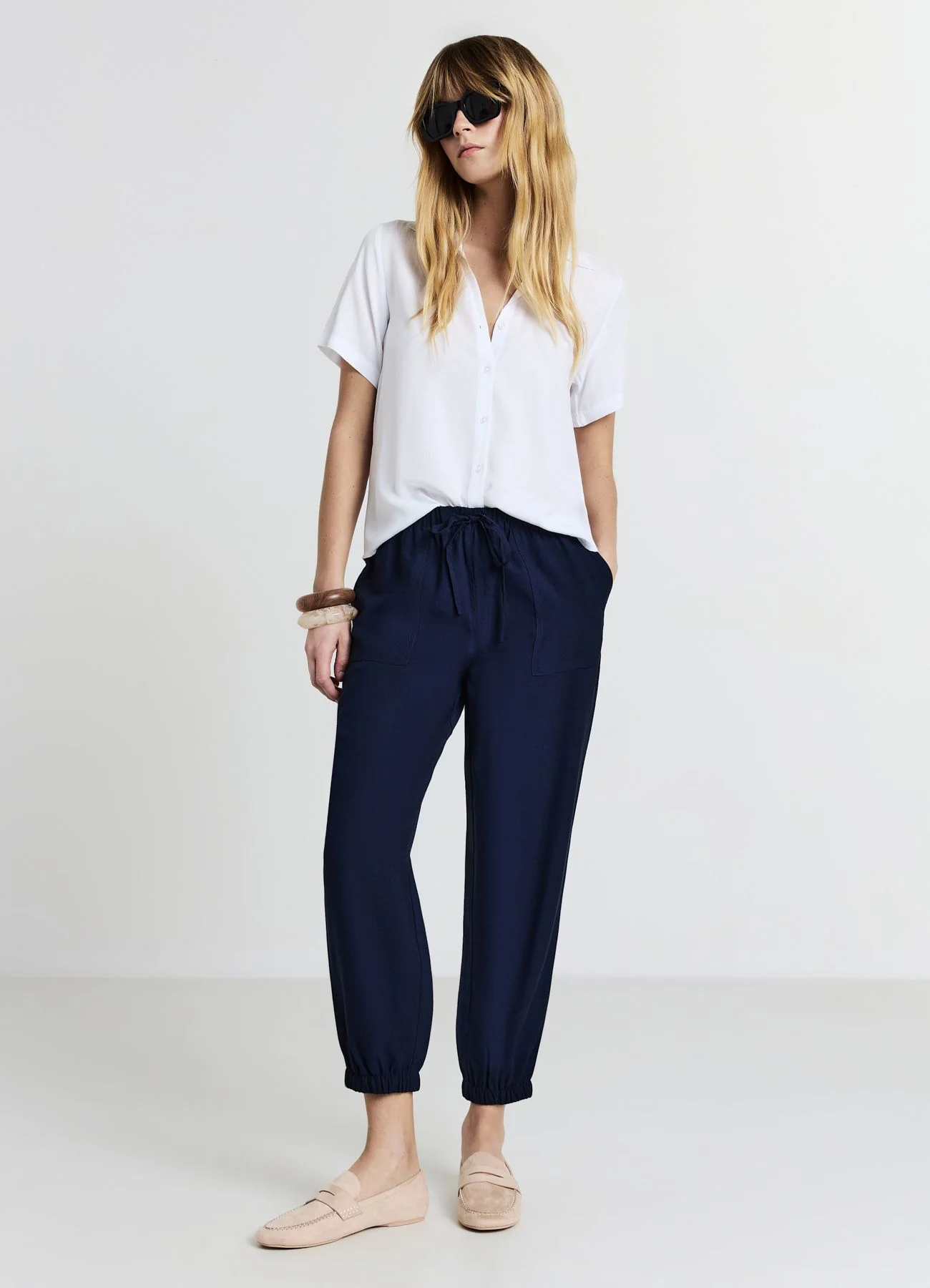 Jogger tinta unita - Image 3