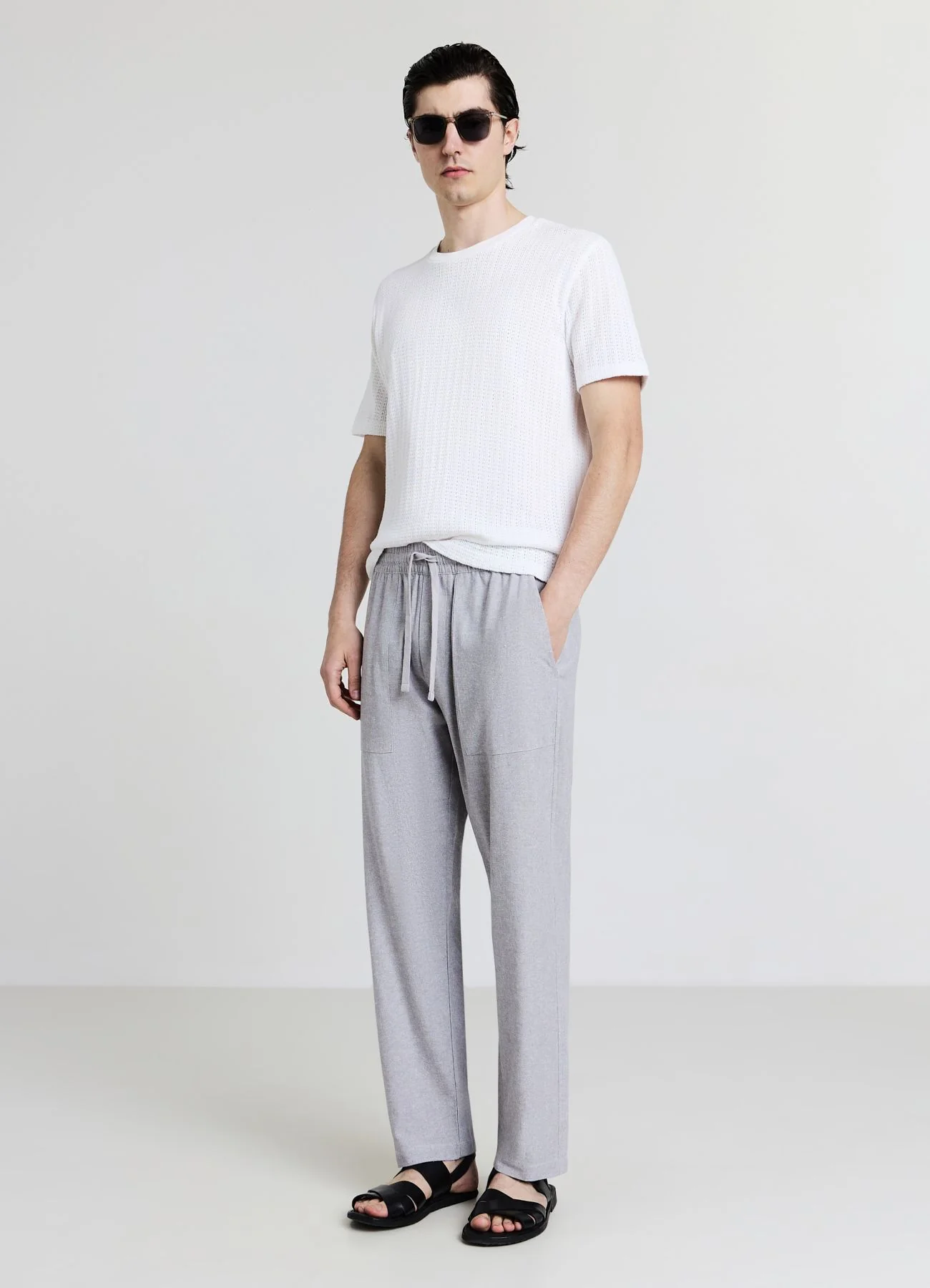 Jogger tinta unita - Image 2