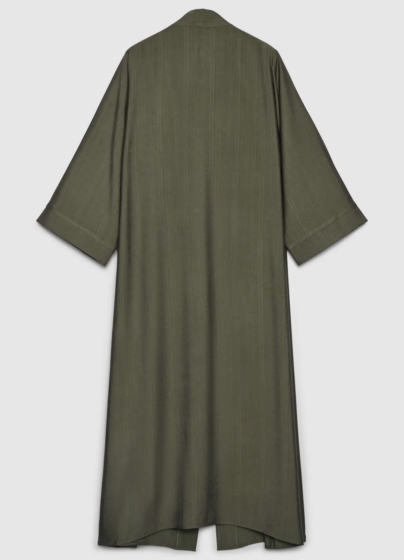 Kimono lungo a tinta unita - Image 4