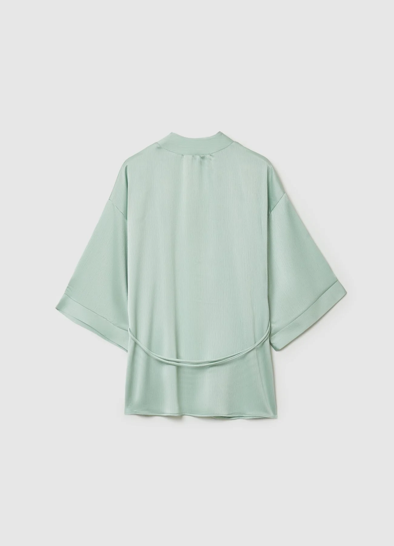 Kimono plissettato con cintura - Image 3