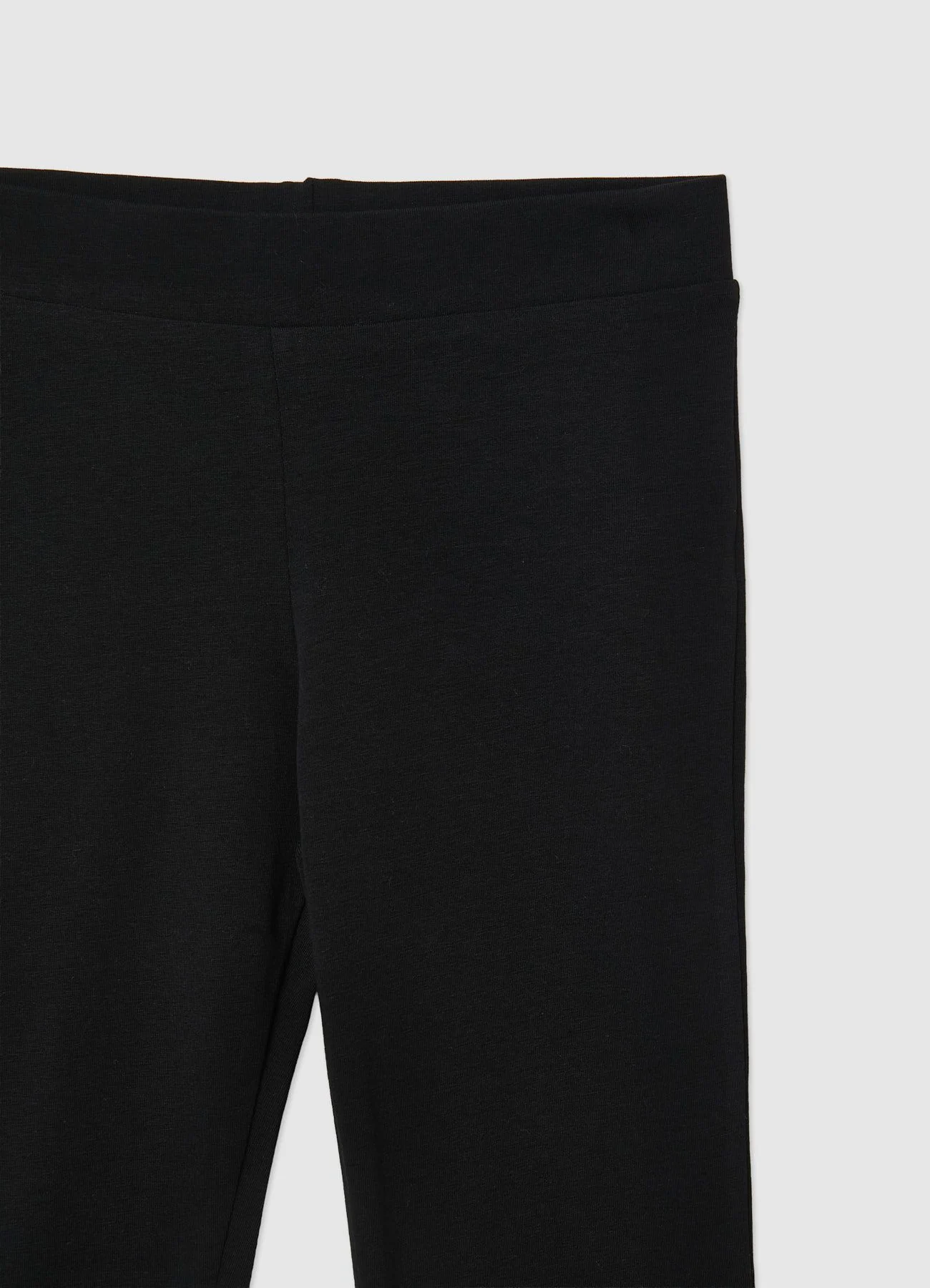 Leggings a zampa con elastico in vita - Image 2