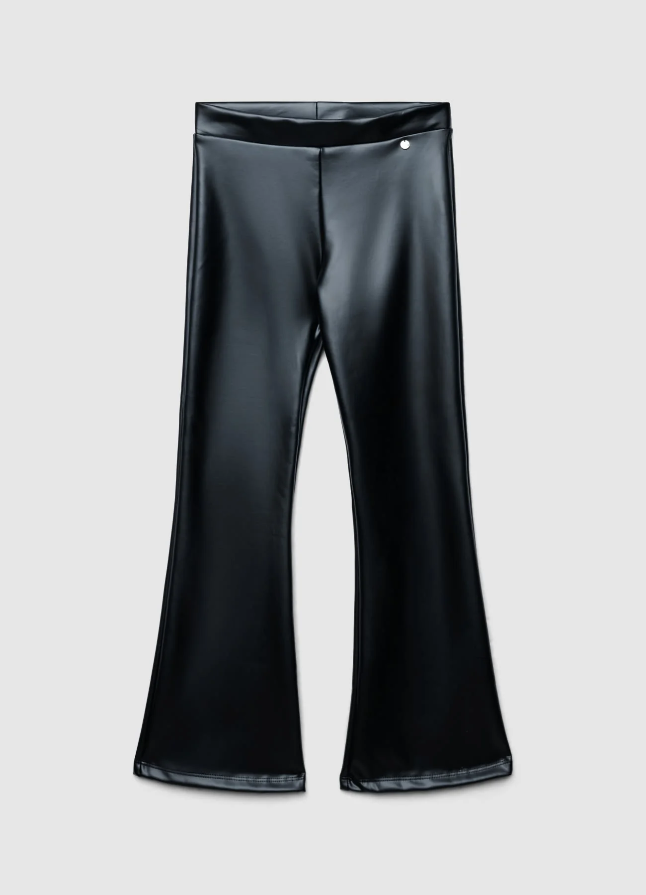 Leggings a zampa effetto pelle - Image 5
