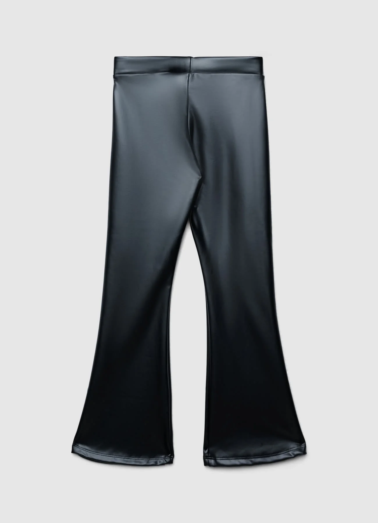 Leggings a zampa effetto pelle - Image 6