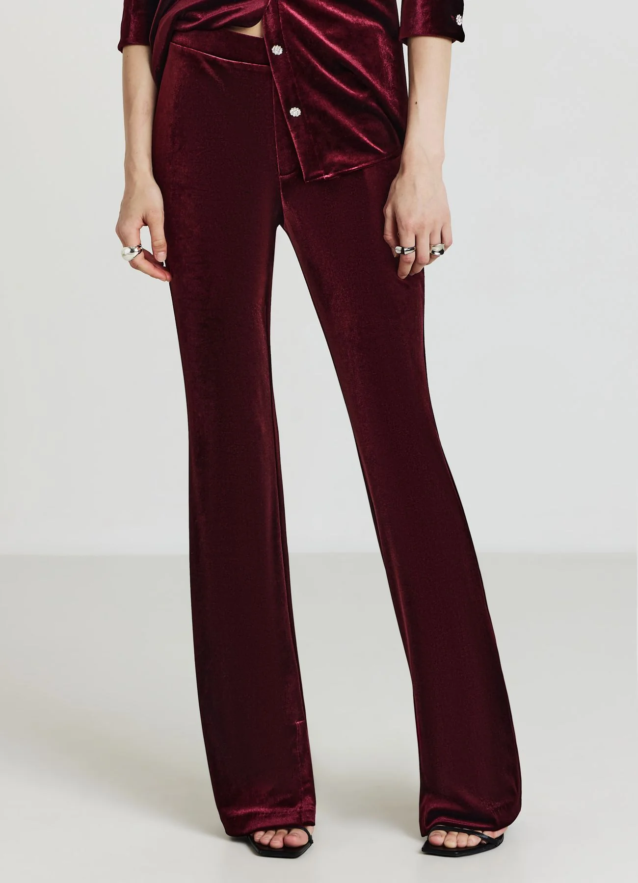 Leggings a zampa in ciniglia