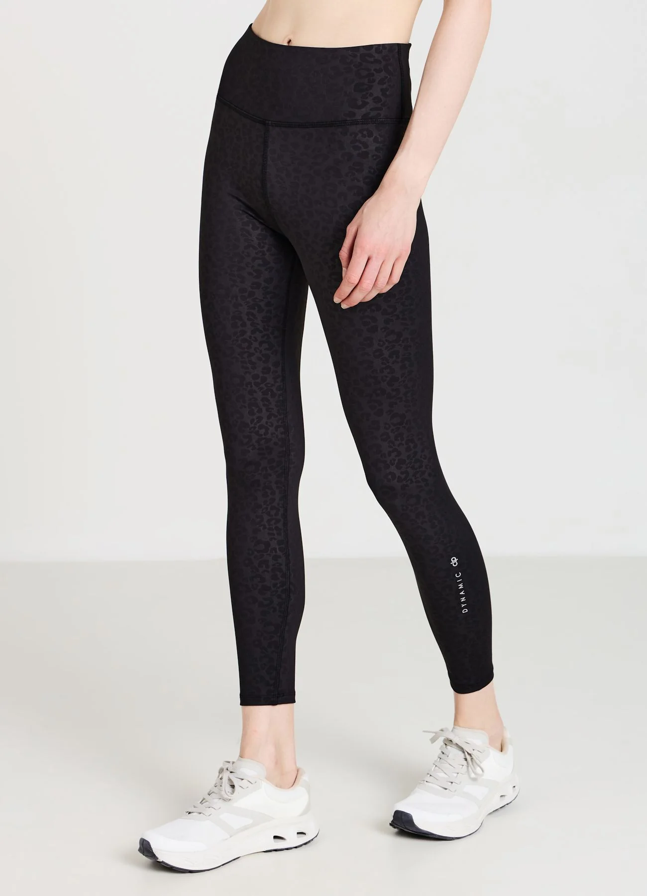 Leggings con stampa animalier