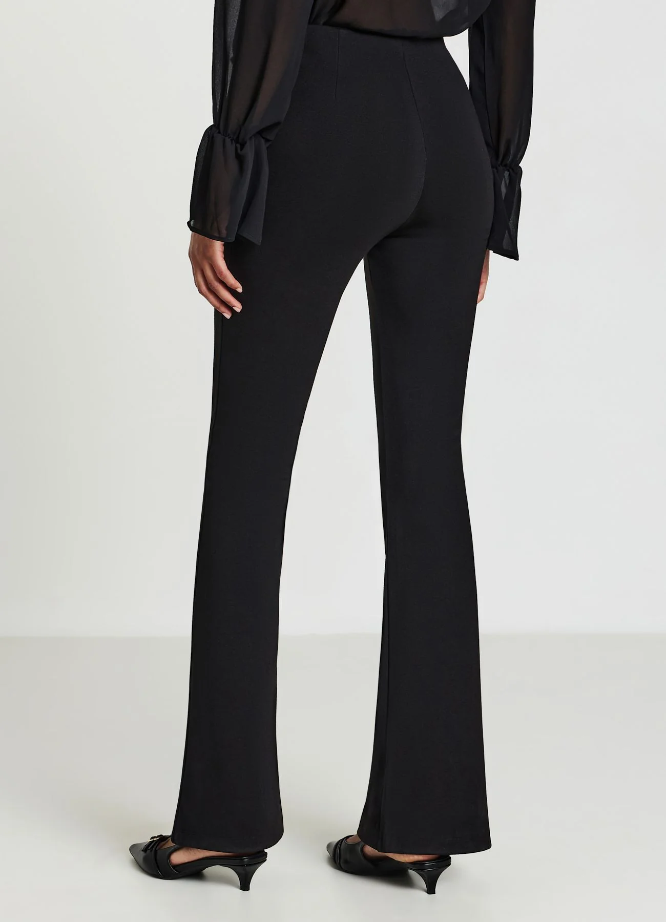 Leggings lungo con fibbia