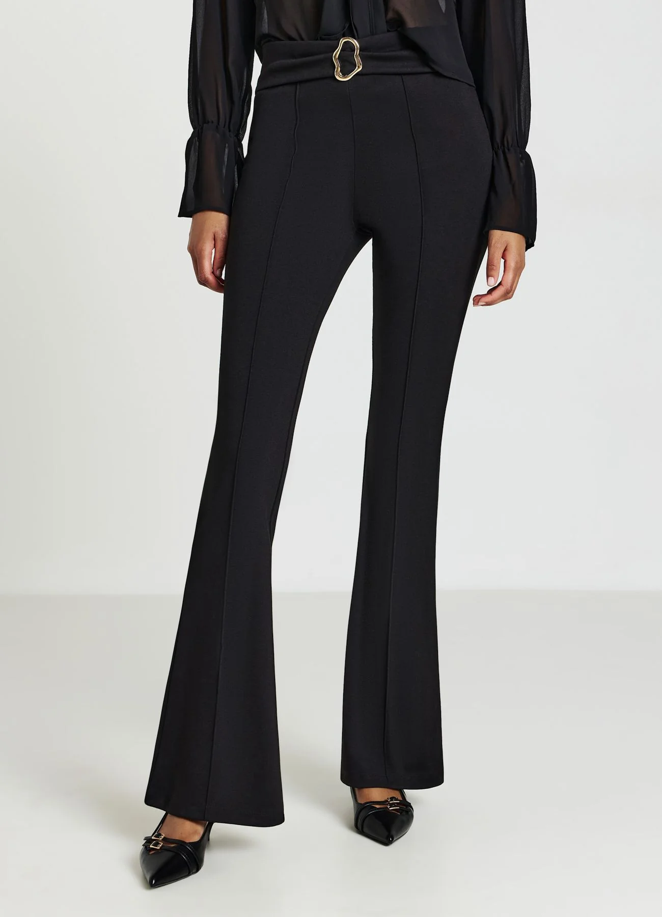 Leggings lungo con fibbia - Image 2